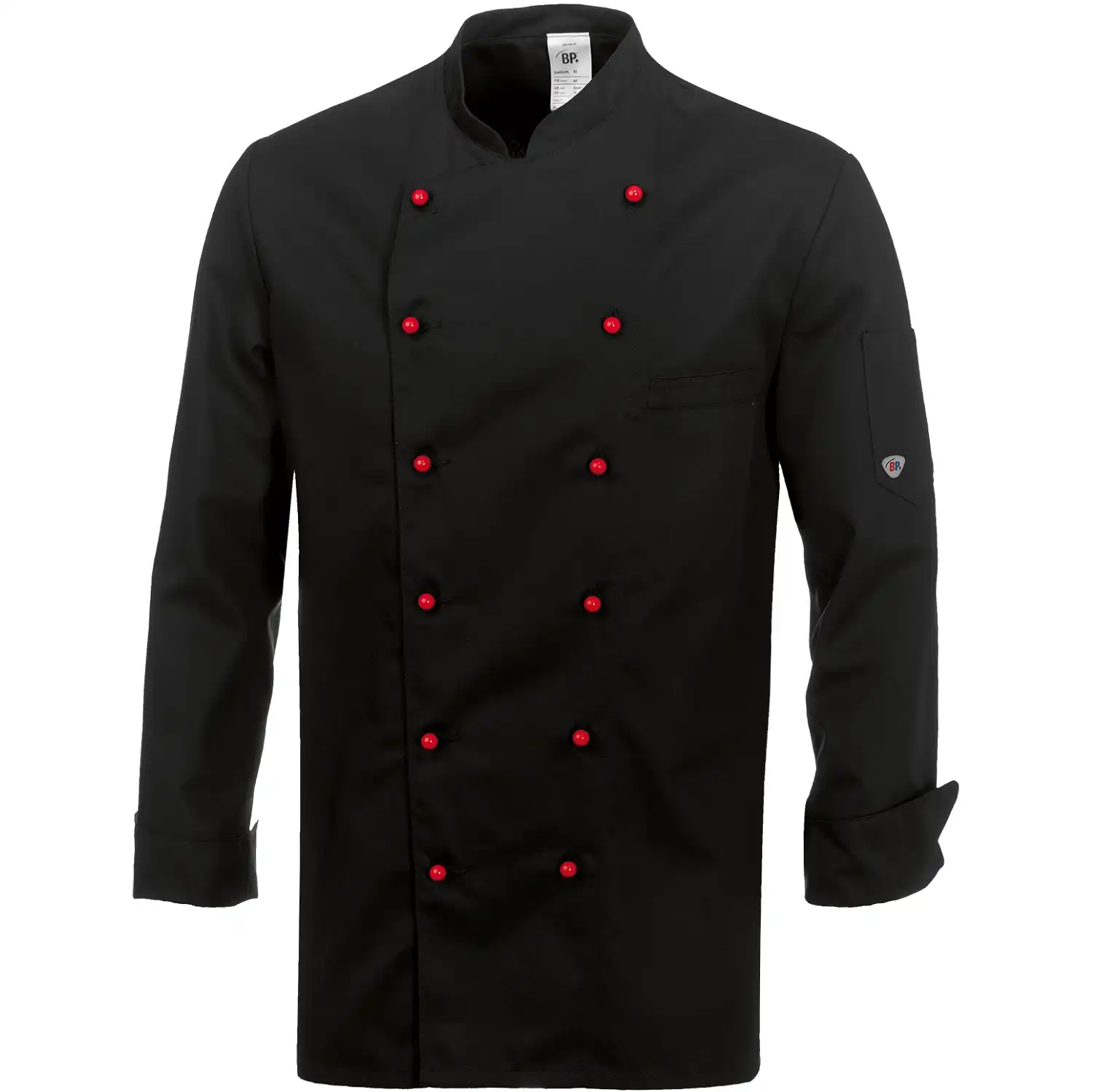 Kochjacke "1503-400" Gourmet in schwarz, 44 - Bild 1