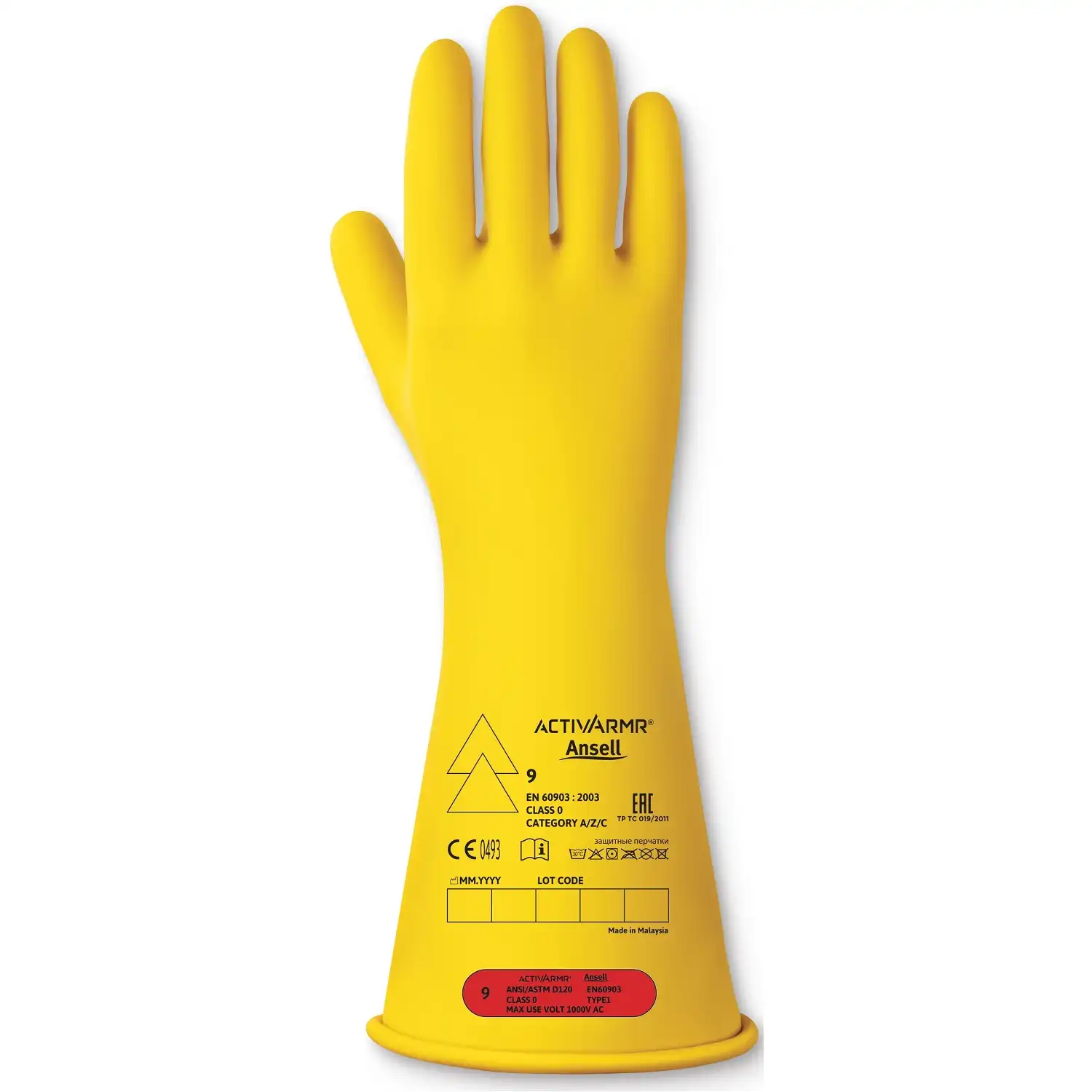 Elektrikerhandschuhe "ActivArmr®" RIG014Y in 9 (L) - Bild 1