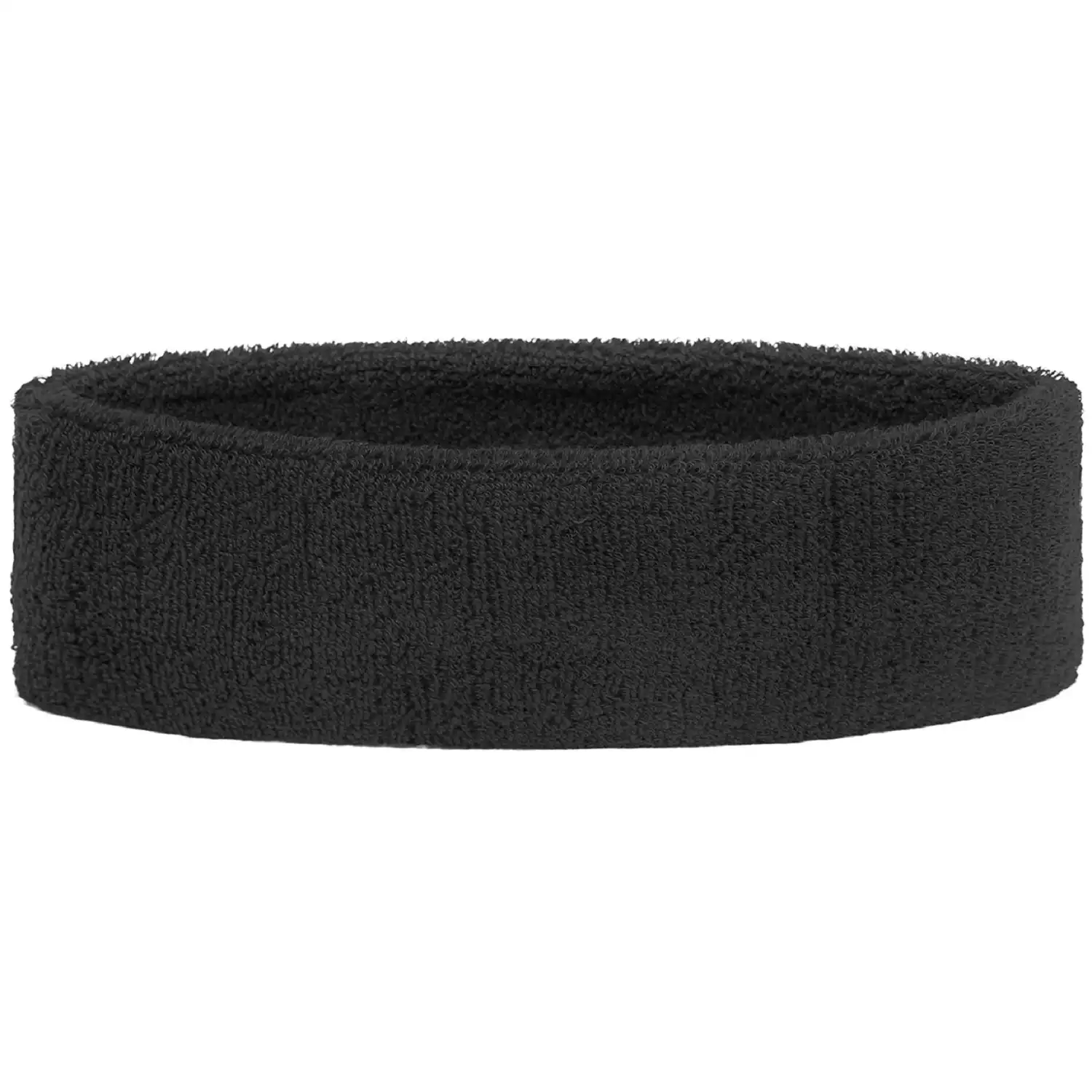 Terry Stirnband "MB042" in black - Bild 1