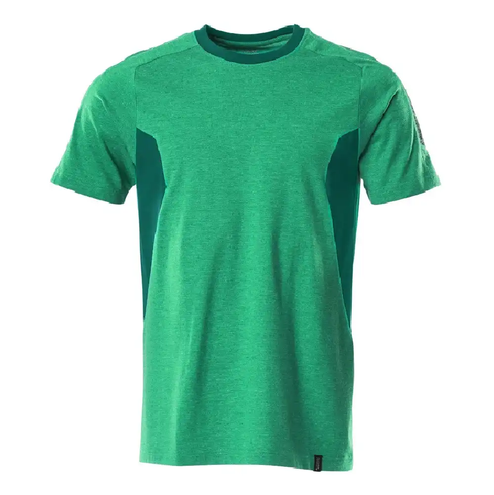 T-Shirt "ACCELERATE" in grasgrün/grün, L - Bild 1