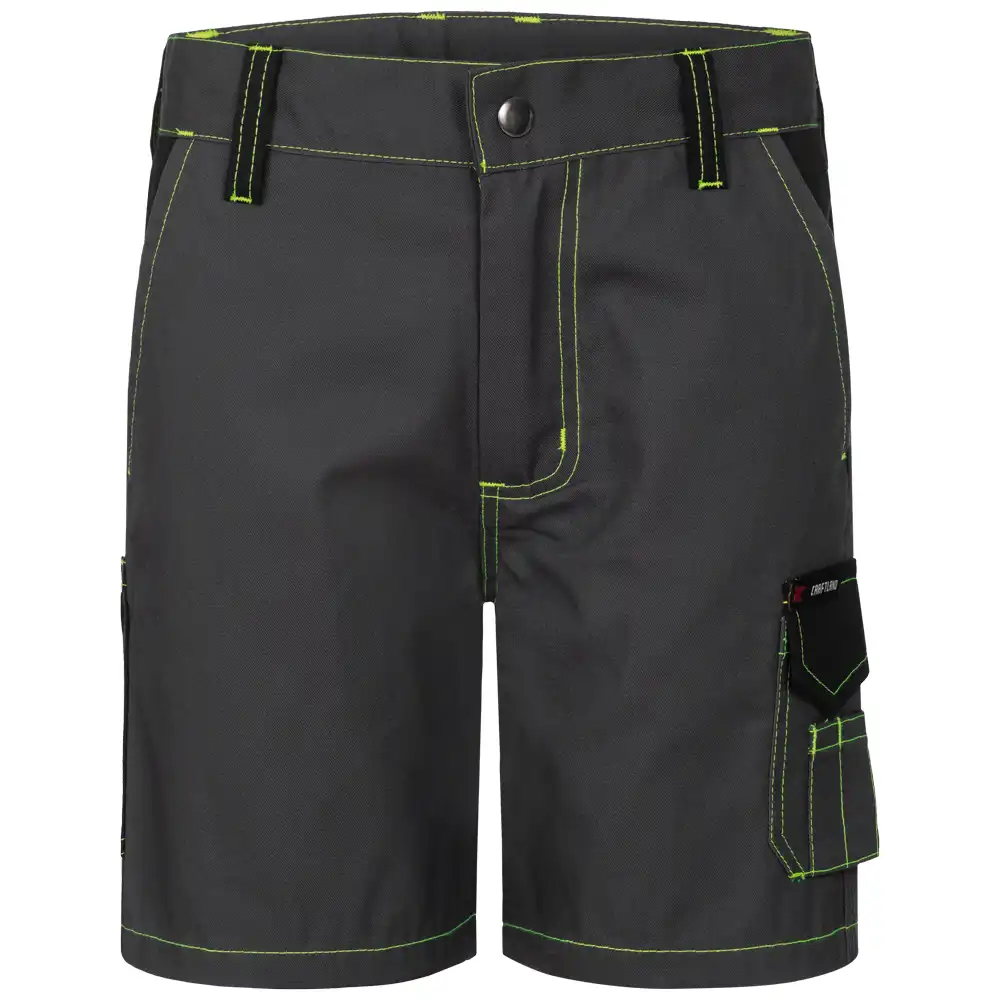 Kinder Shorts "BONNO"  grau/schwarz in 170/176 - Bild 1