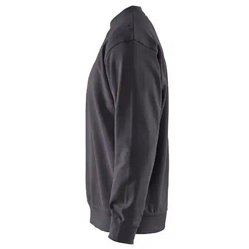 Pullover "3340" Rundhals in dunkelgrau, S - Thumbnail 3