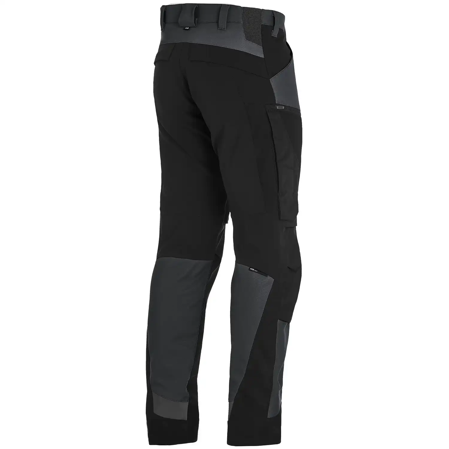 Stretch Bundhose Canvas "LEO" in anthrazit/schwarz, 23 - Thumbnail 2