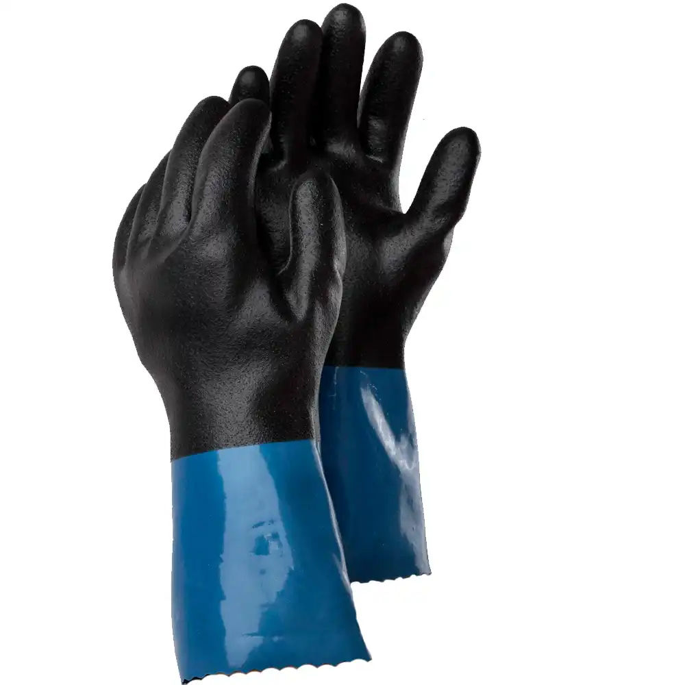 PVC Chemieschutzhandschuhe 32cm "71000" in 8 (M) - Thumbnail 2