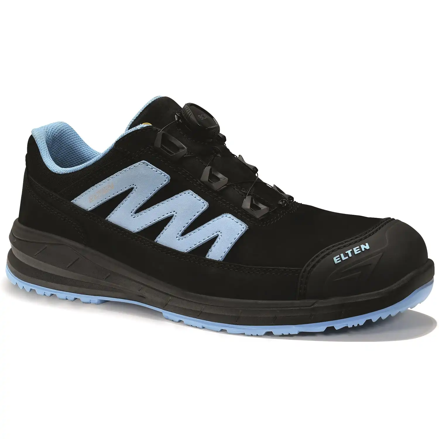 Sicherheitshalbschuhe S3 "MARTEN XXSPORTS PRO BOA BLACK-BLUE LOW ESD" in 43 - Bild 1