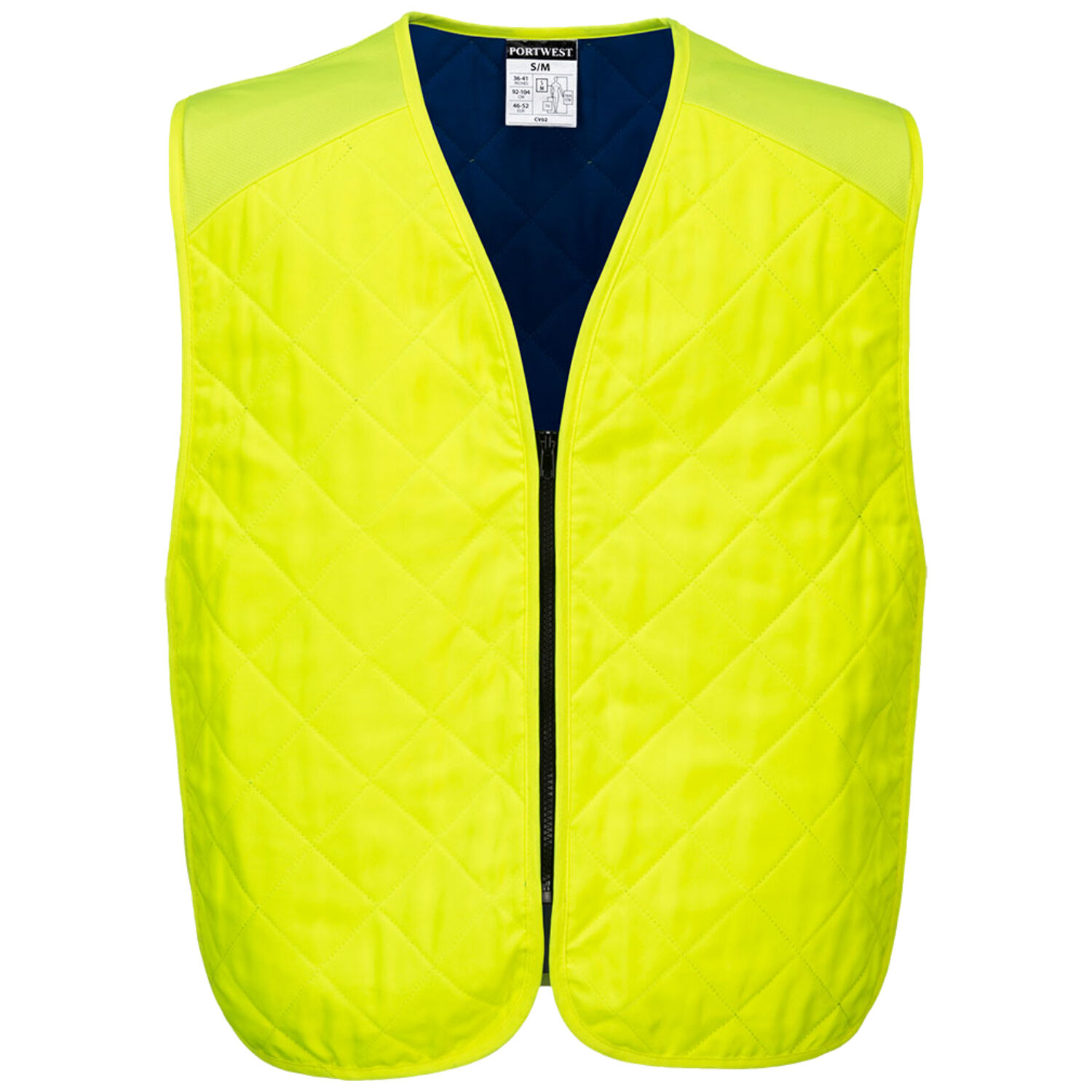 Kühlende Verdunstungsweste "CV09" gelb in L/XL - Thumbnail 1