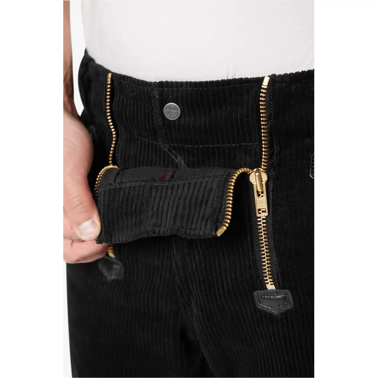 Zunfthose Trenkercord "ULRICH" - schwarz in 54 - Thumbnail 4