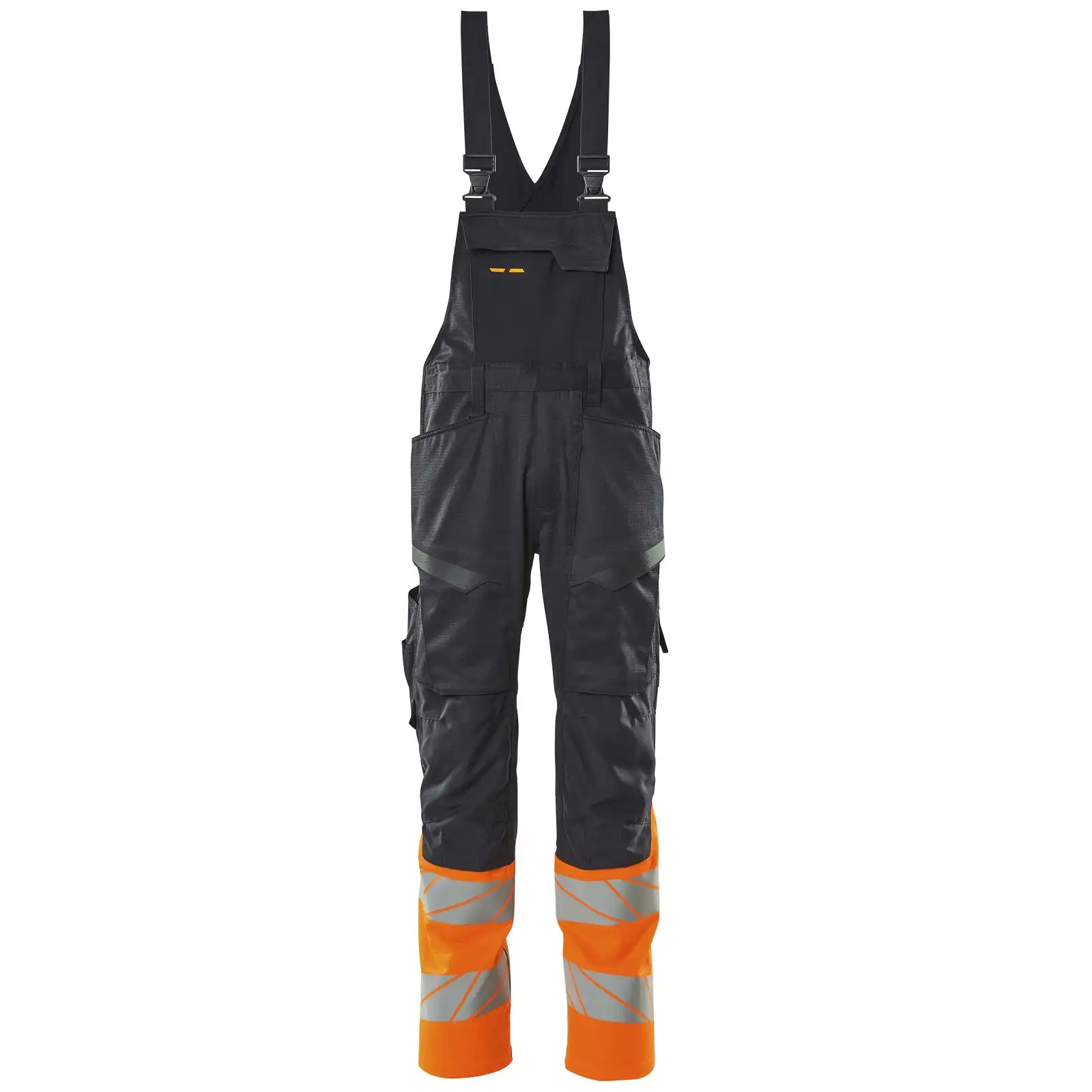 Warnschutz Latzhose Kl. 1 "ACCELERATE SAFE" in schwarzblau/orange, 76C46 (EU 23) - Thumbnail 1