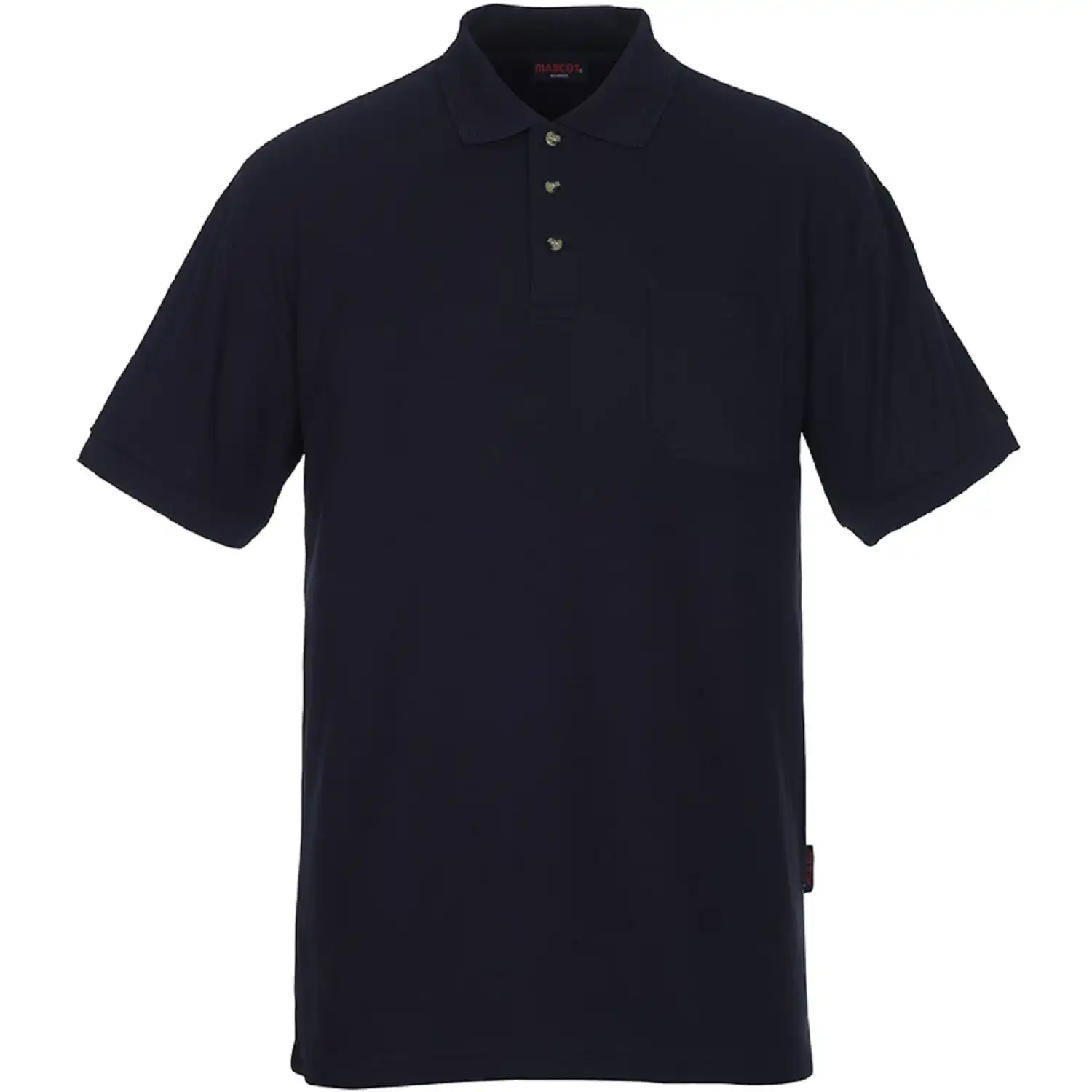 Polo-Shirt "BORNEO" Crossover in marine, S - Bild 1