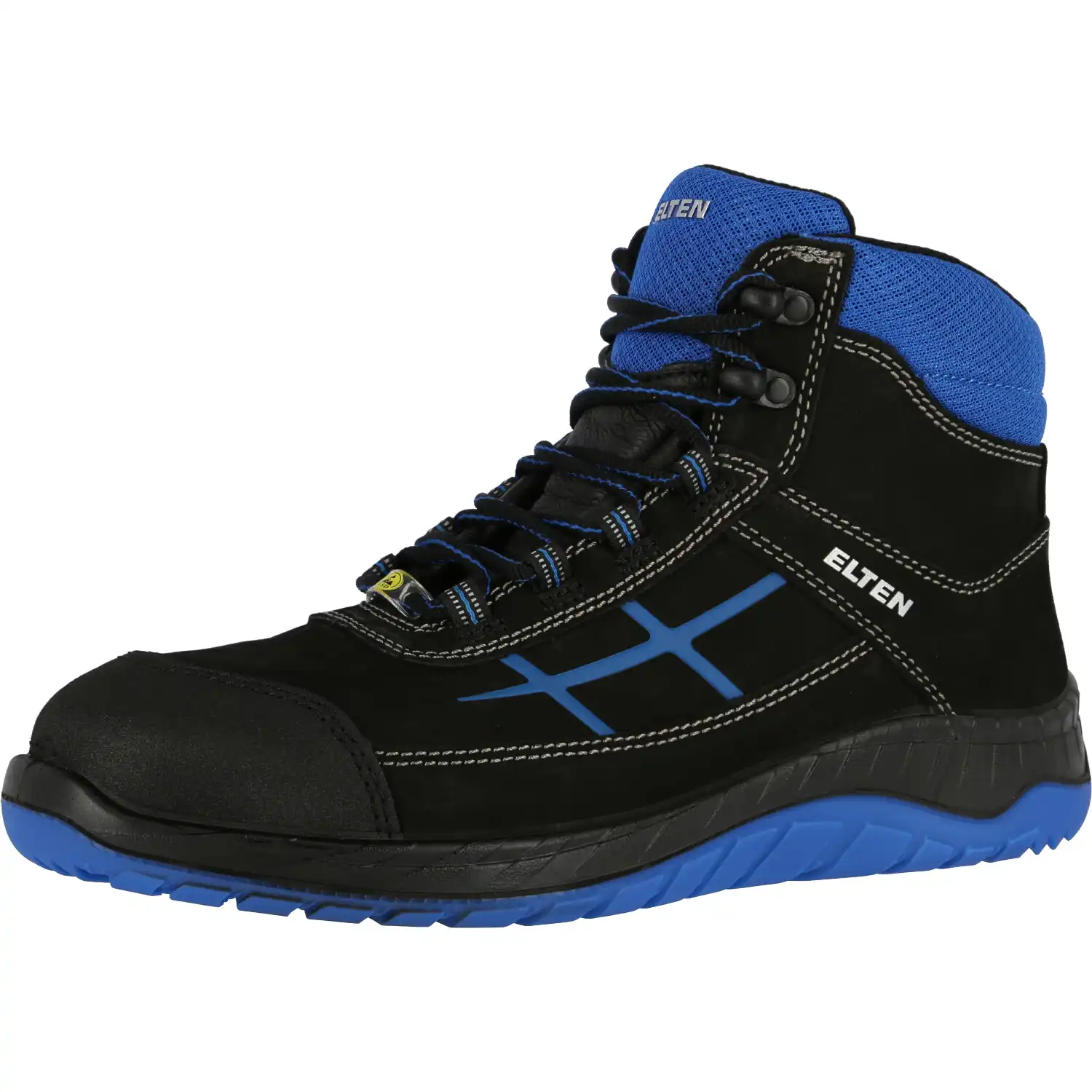 Sicherheitshochschuhe S3 "MALVIN BLUE MID" ESD WELLMAXX in 47 - Thumbnail 1
