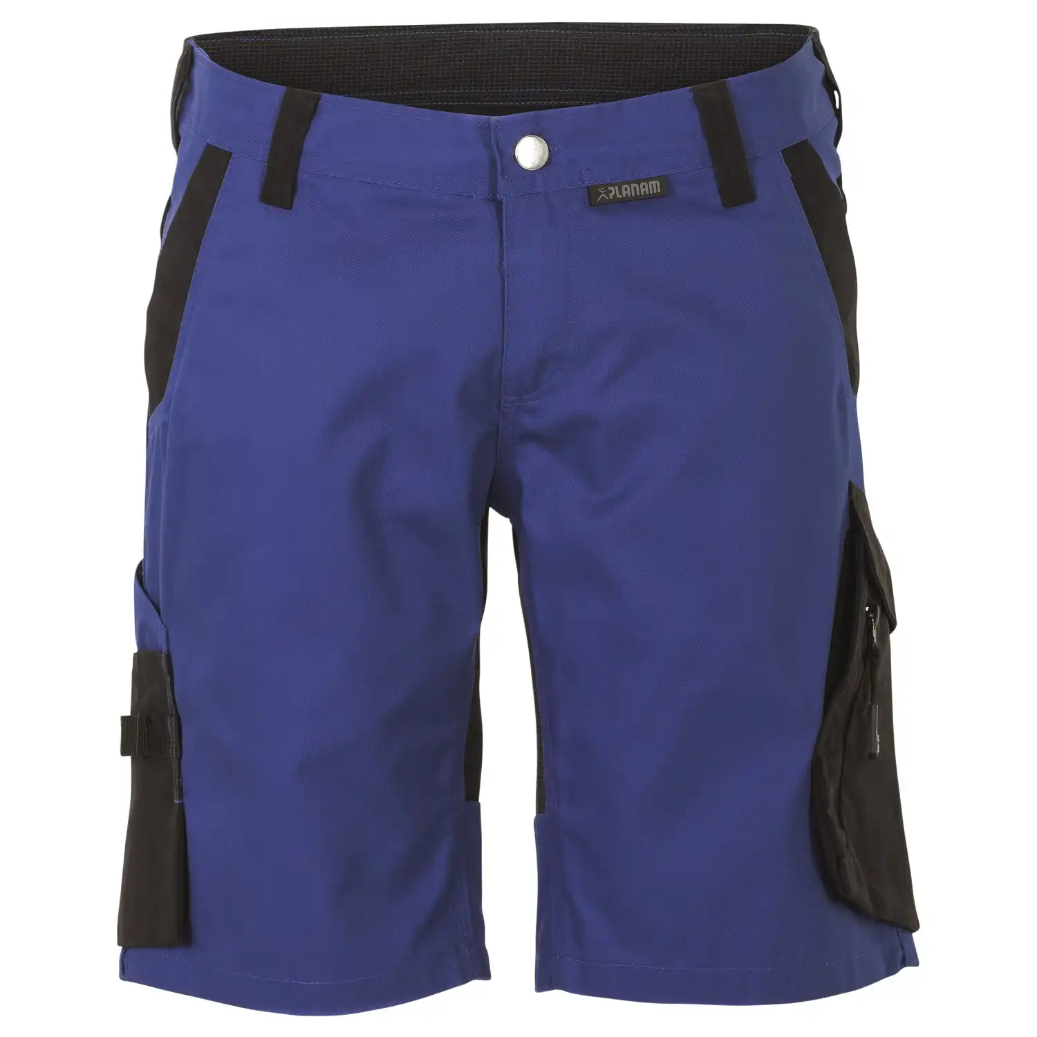 Damen Stretch-Shorts "Norit" in kornblau/schwarz, 4XL - Bild 1