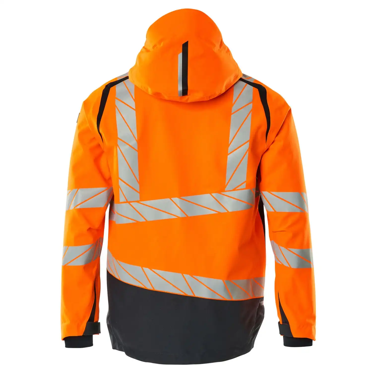 Warnschutz Regenjacke zweifarbig "ACCELERATE SAFE" in orange/schwarzblau, L - Thumbnail 2