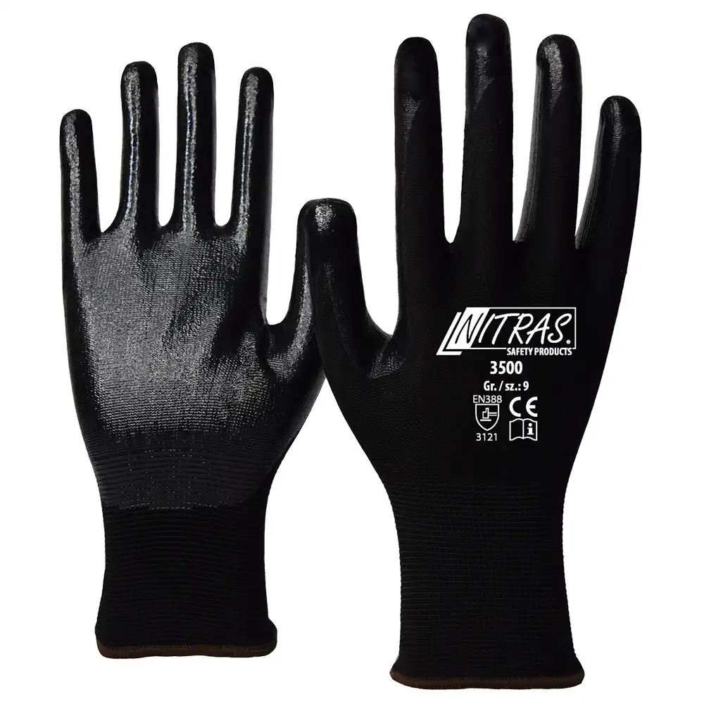 Nylon Montagehandschuhe "3500" in 10 (XL) - Bild 1