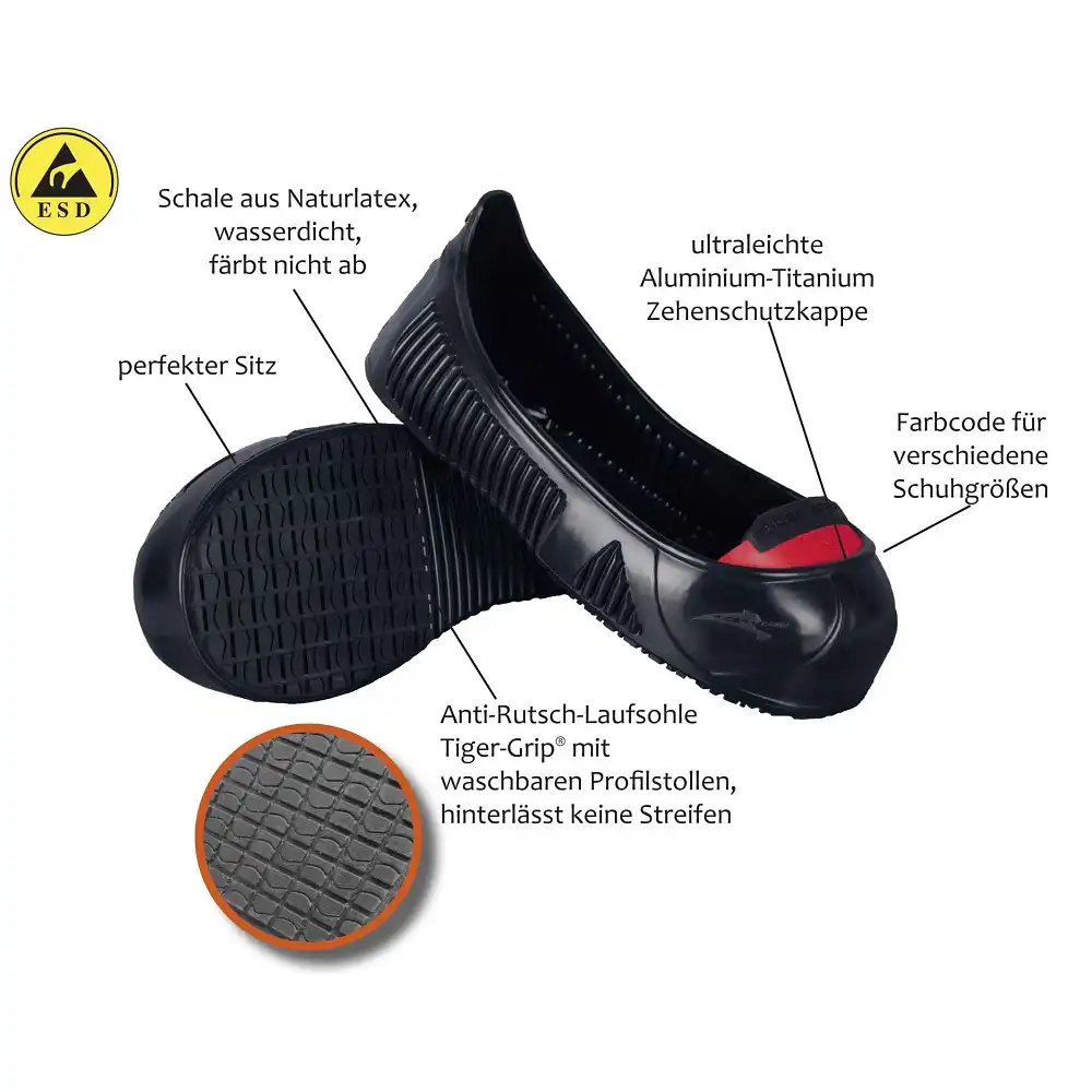 Sicherheits-Überschuhe "TOTAL PROTECT ESD" in M (37-40) - Thumbnail 4