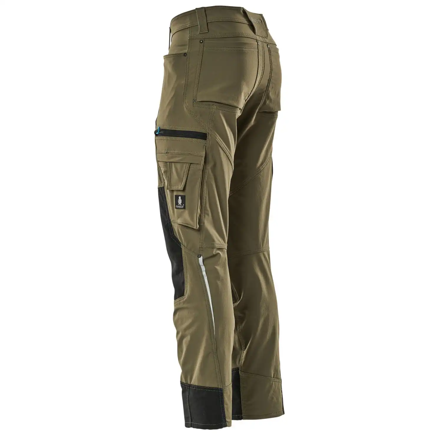 Stretch Bundhose "17179-311" Advanced in moosgrün, 76C46 (EU 23) - Thumbnail 3