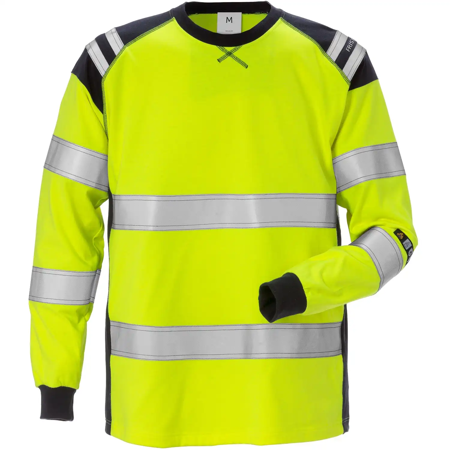 Multinorm Langarmshirt "7077 TFLH" Flamestat gelb in L - Thumbnail 1