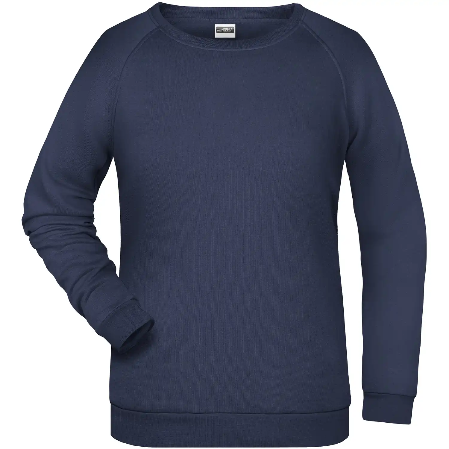 Damen Sweatshirt Basic Sweat Lady in navy, M - Thumbnail 1