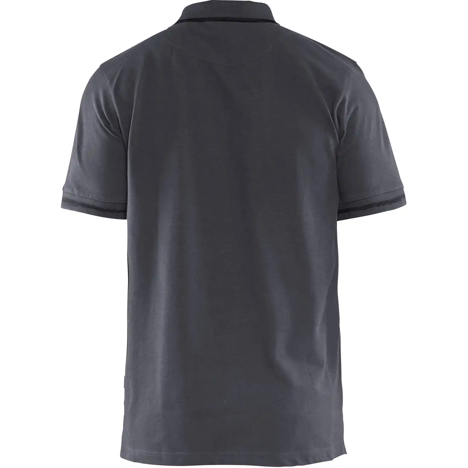 Polo-Shirt "3389" in mittelgrau/schwarz, XL - Thumbnail 2