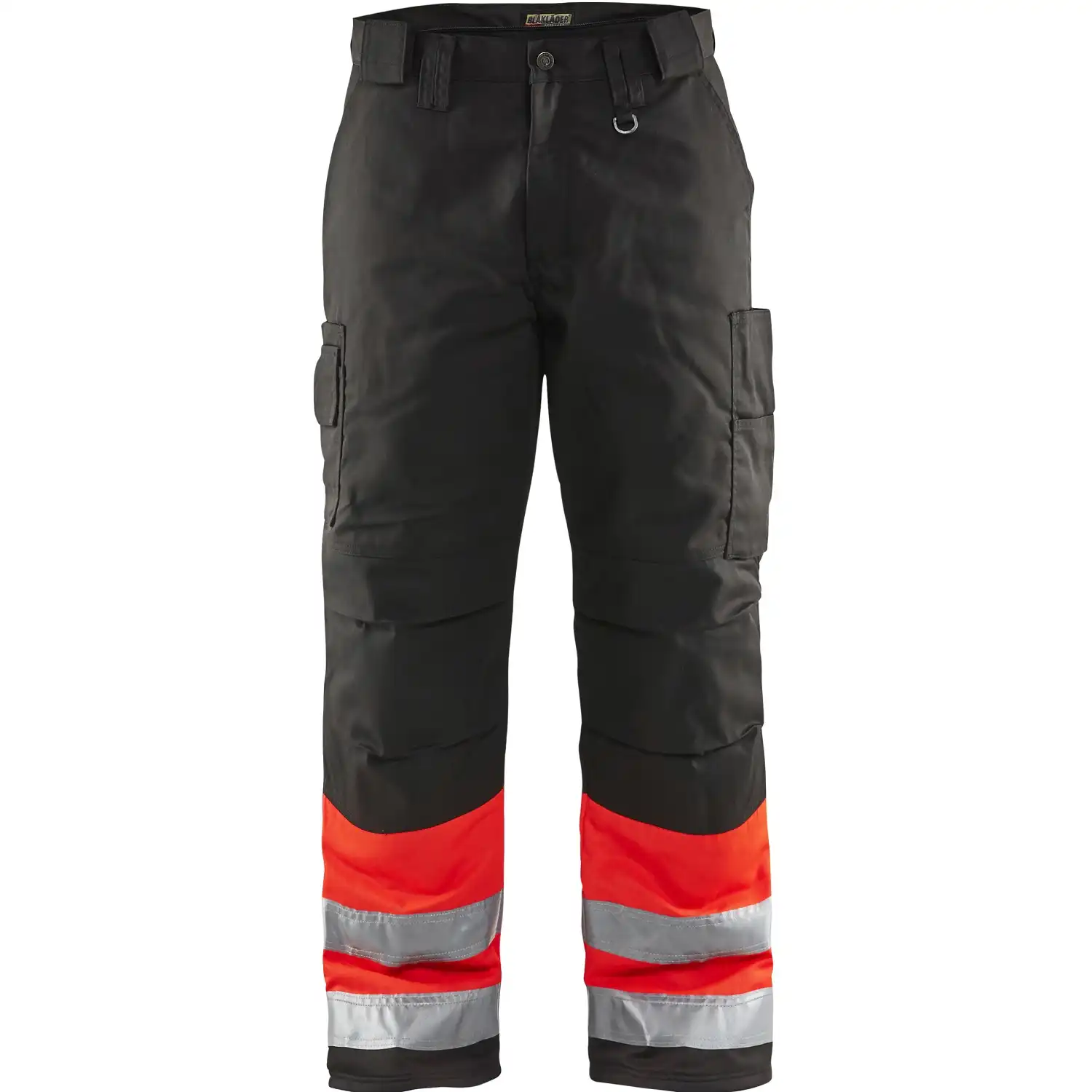 Winter Warnschutz Bundhose "1862" in rot/schwarz, C52 - Thumbnail 1