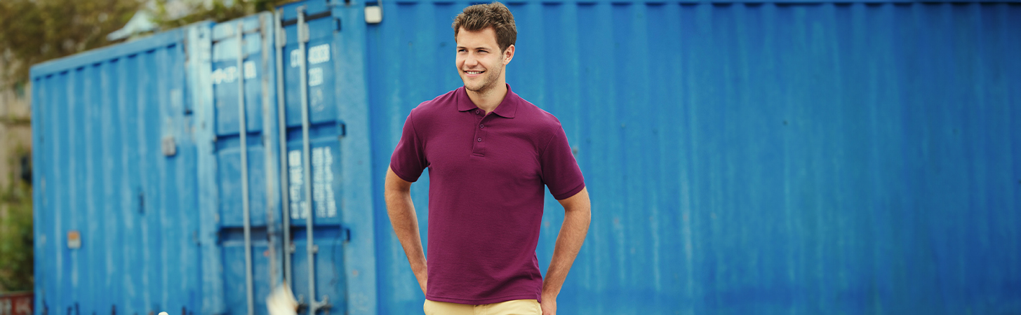 Fruit Of The Loom Tshirts Polos bedrucken lassen