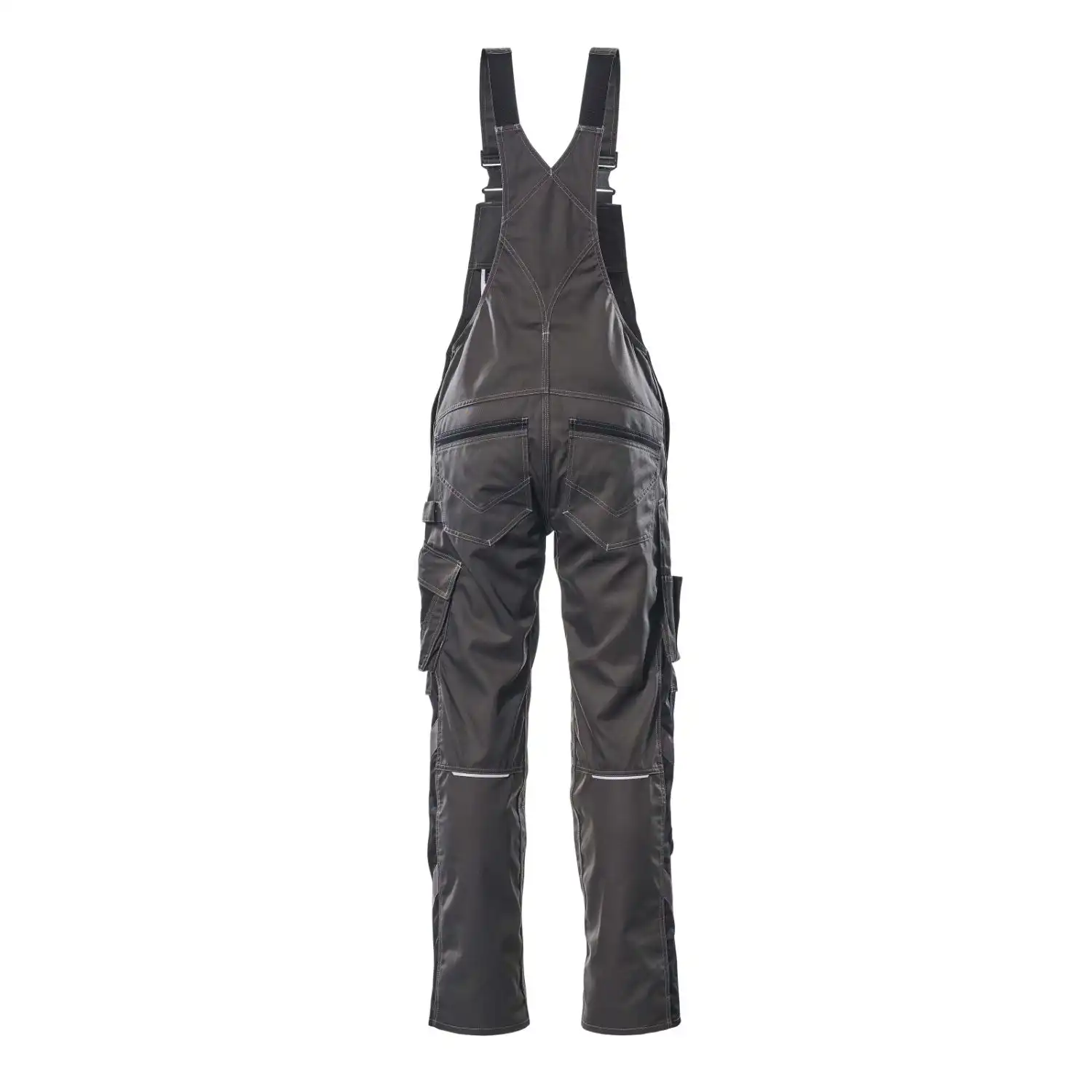 Latzhose "AUGSBURG" Unique in dunkelanthrazit/schwarz, 82C50 (EU 50) - Thumbnail 2