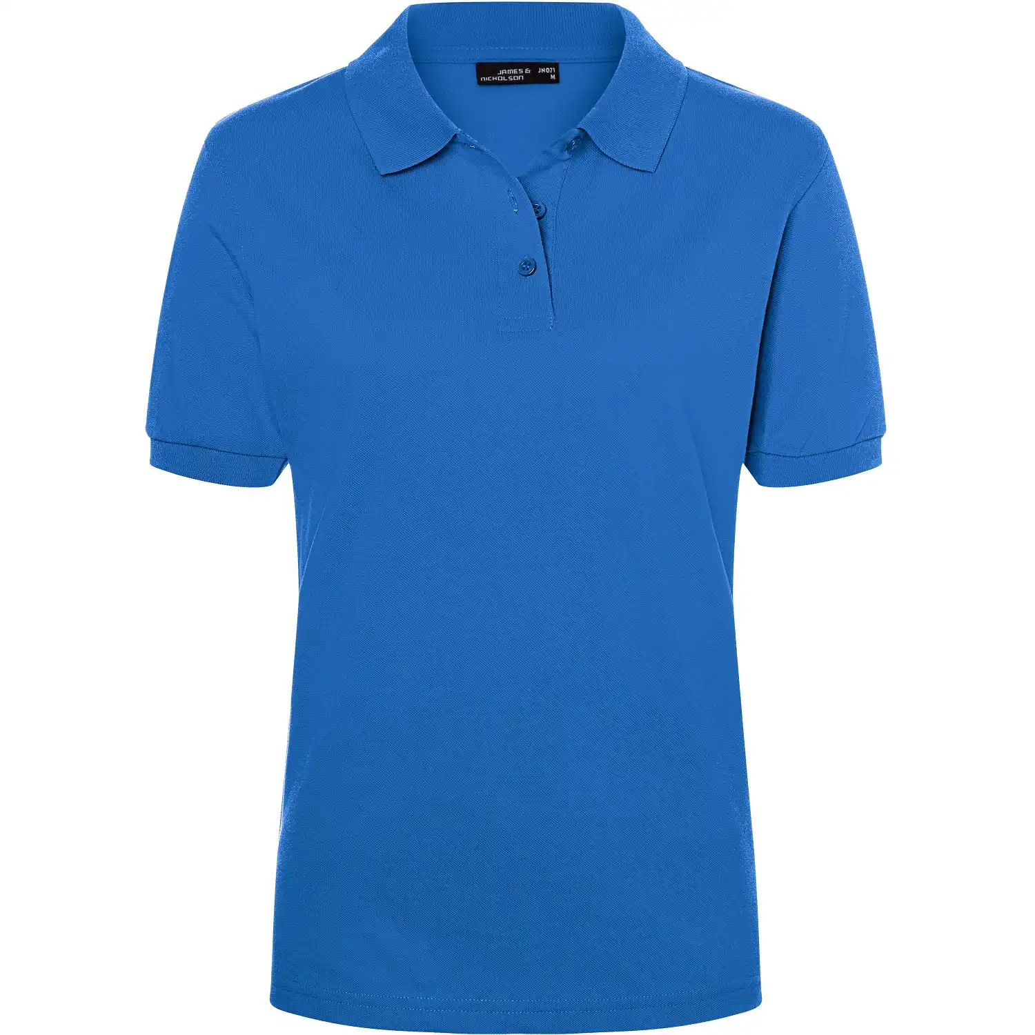 Damen Polo-Shirt Classic "JN071" in royal, L - Thumbnail 1