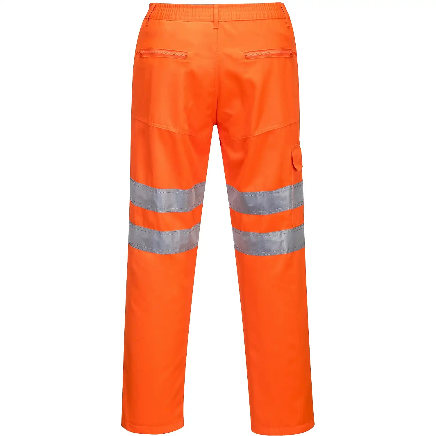 Warnschutz Bundhose "RT47" Bahn orange in S - Thumbnail 2
