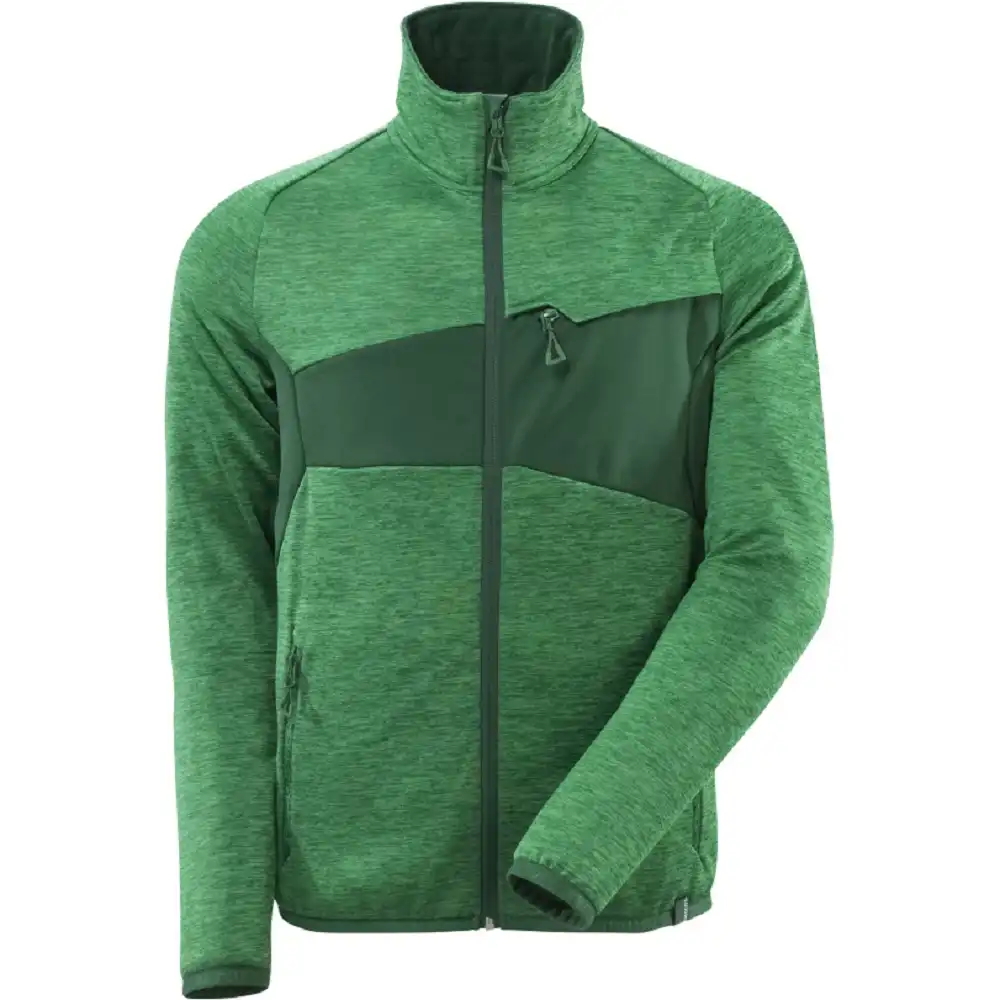 Fleecejacke "ACCELERATE" in grasgrün/grün, XS - Bild 1