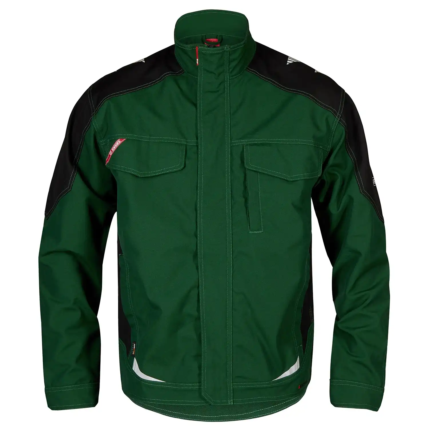 Arbeitsjacke "1810-254" Galaxy in grün/schwarz, 6XL - Thumbnail 1