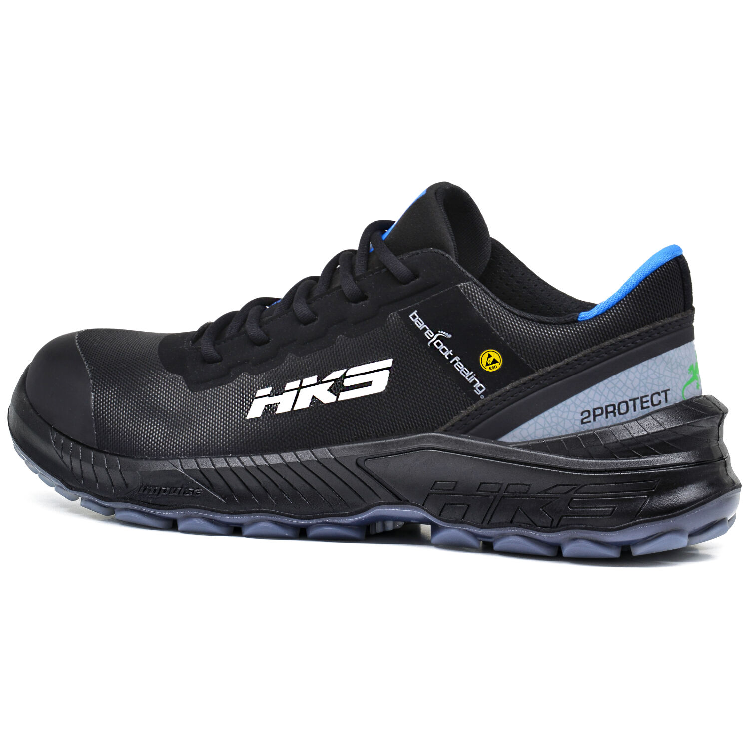 Barfuß Sicherheitshalbschuhe S3 "BFS 40" in 36 - Thumbnail 4