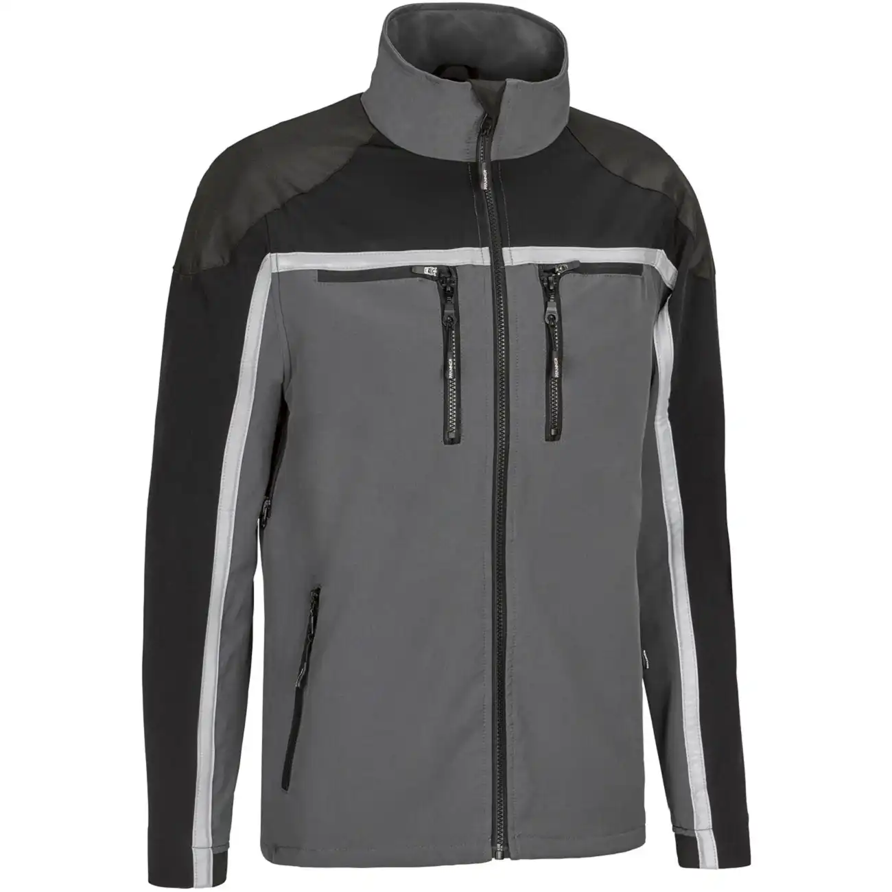 Forstschutzjacke "FOREST LIGHT" in grau/schwarz, L - Thumbnail 1