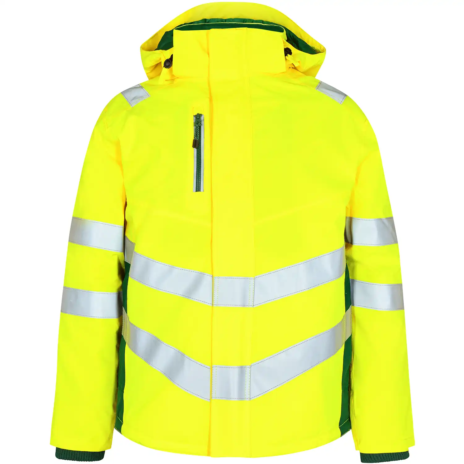 Warnschutz Winterjacke "1946-930" Safety Kl. 3 in gelb/grün, 6XL - Thumbnail 1