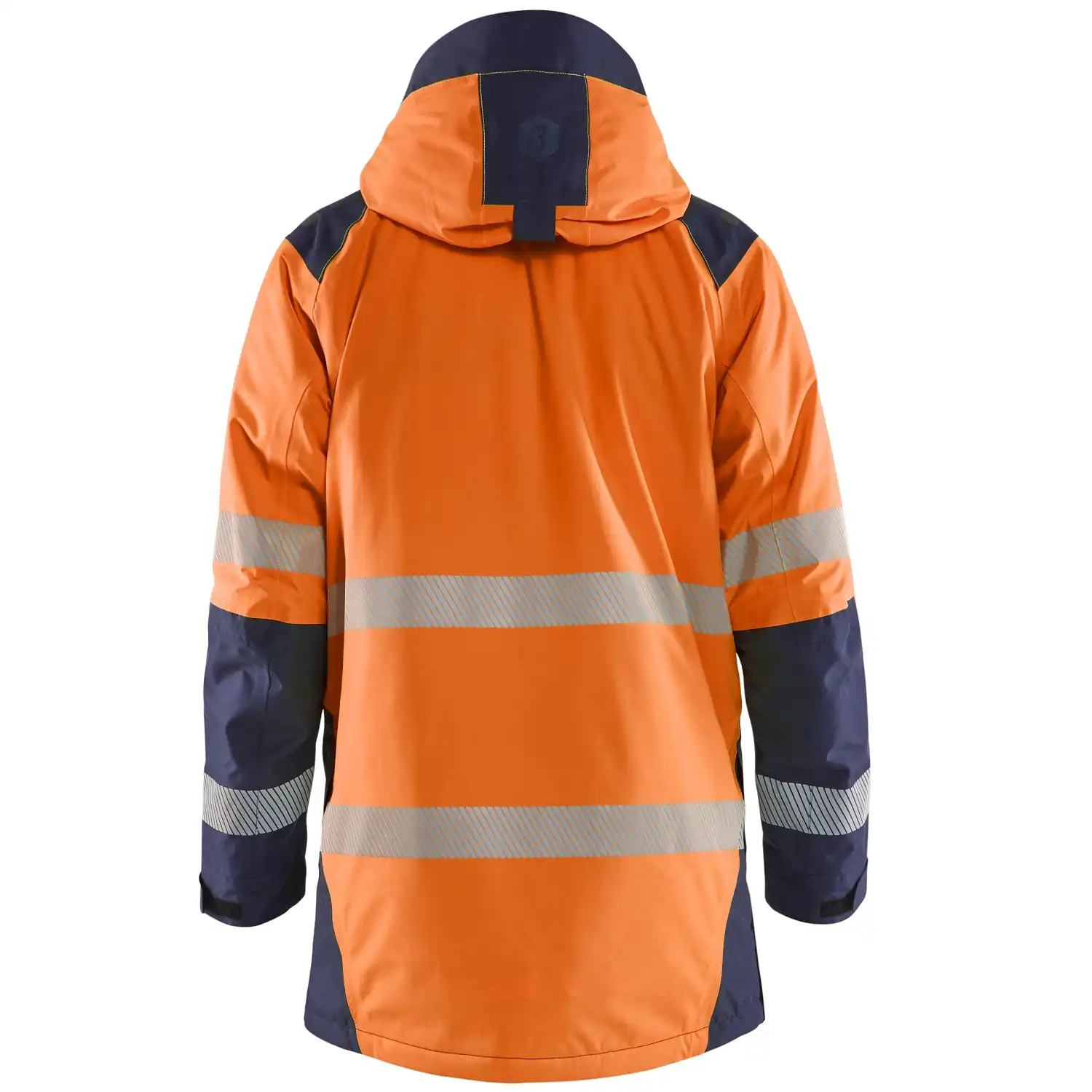 Warnschutz Winterparka Kl. 3 "4457" in orange/marine, 3XL - Thumbnail 2