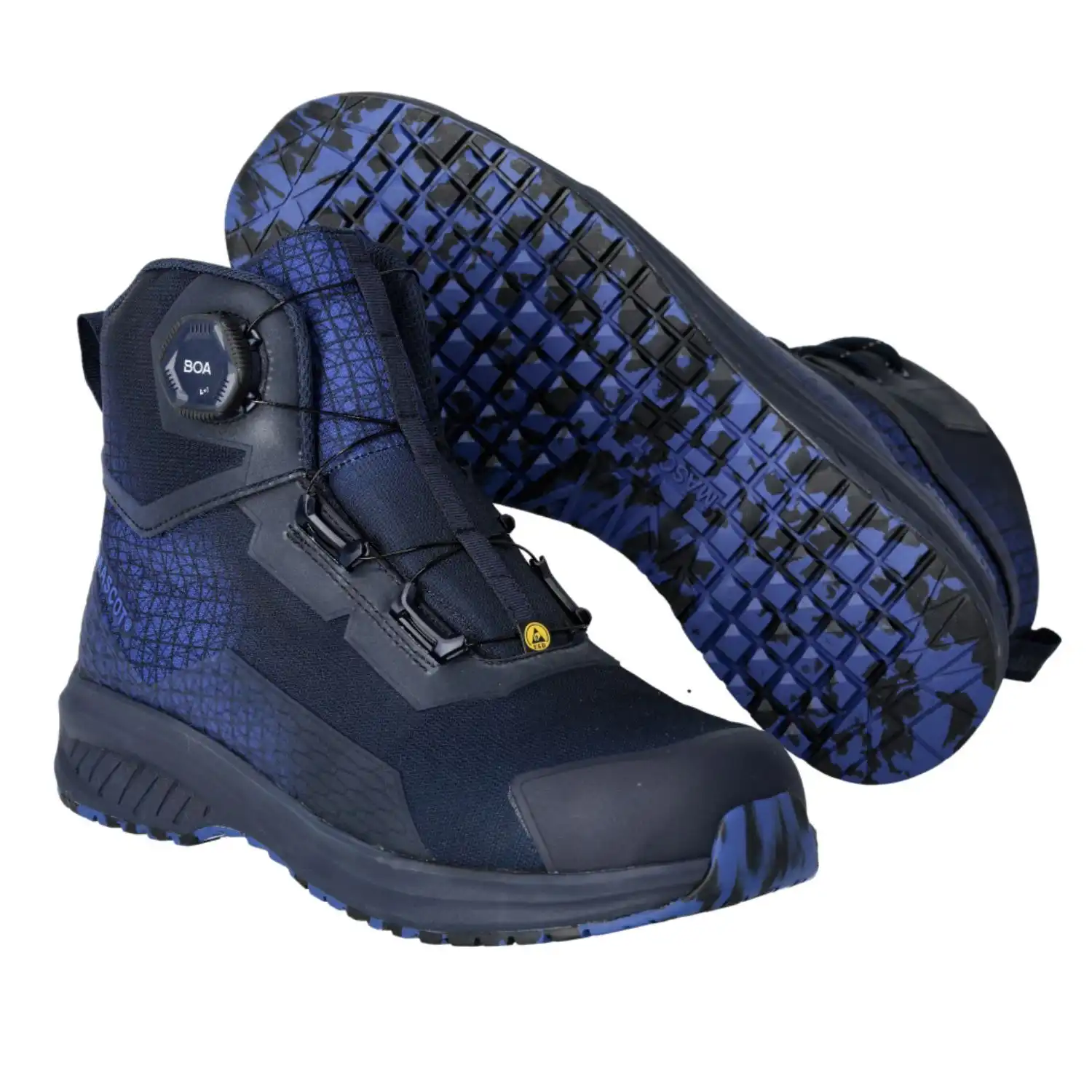 Sicherheitshochschuh S3S "ACCELERATE BOA® Fit System" Schwarzblau/Azurblau in 40 - Thumbnail 5