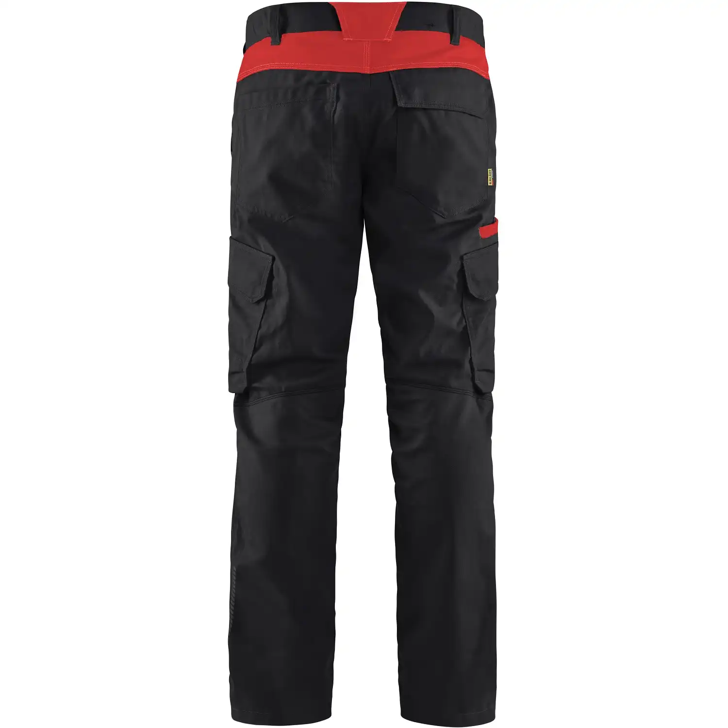 Stretch Bundhose "1444" Industrie in schwarz/rot, C144 - Thumbnail 2