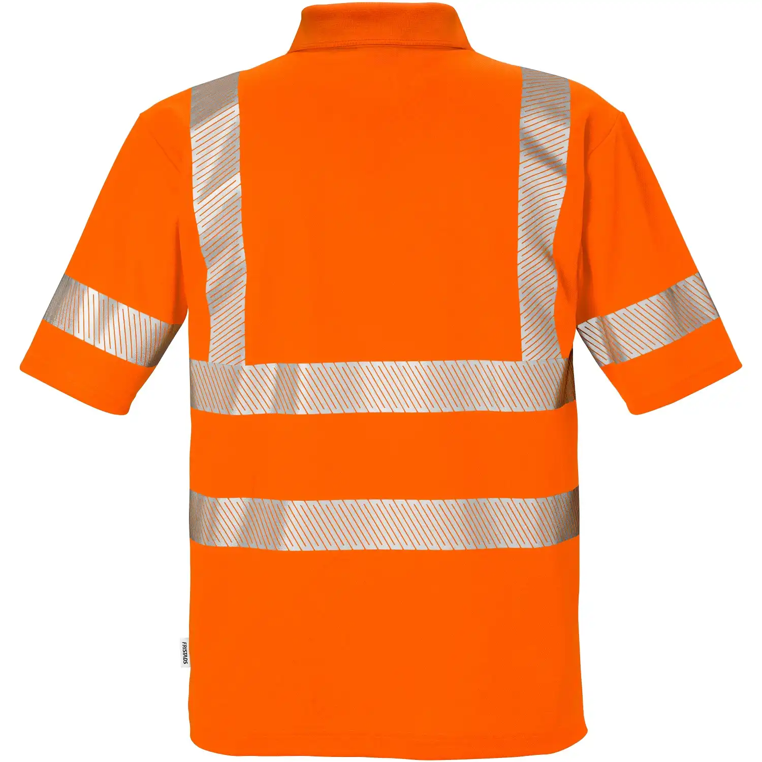 Warnschutz Poloshirt "7406 PHV" Stiby UV-Schutz in Orange, XS - Thumbnail 2