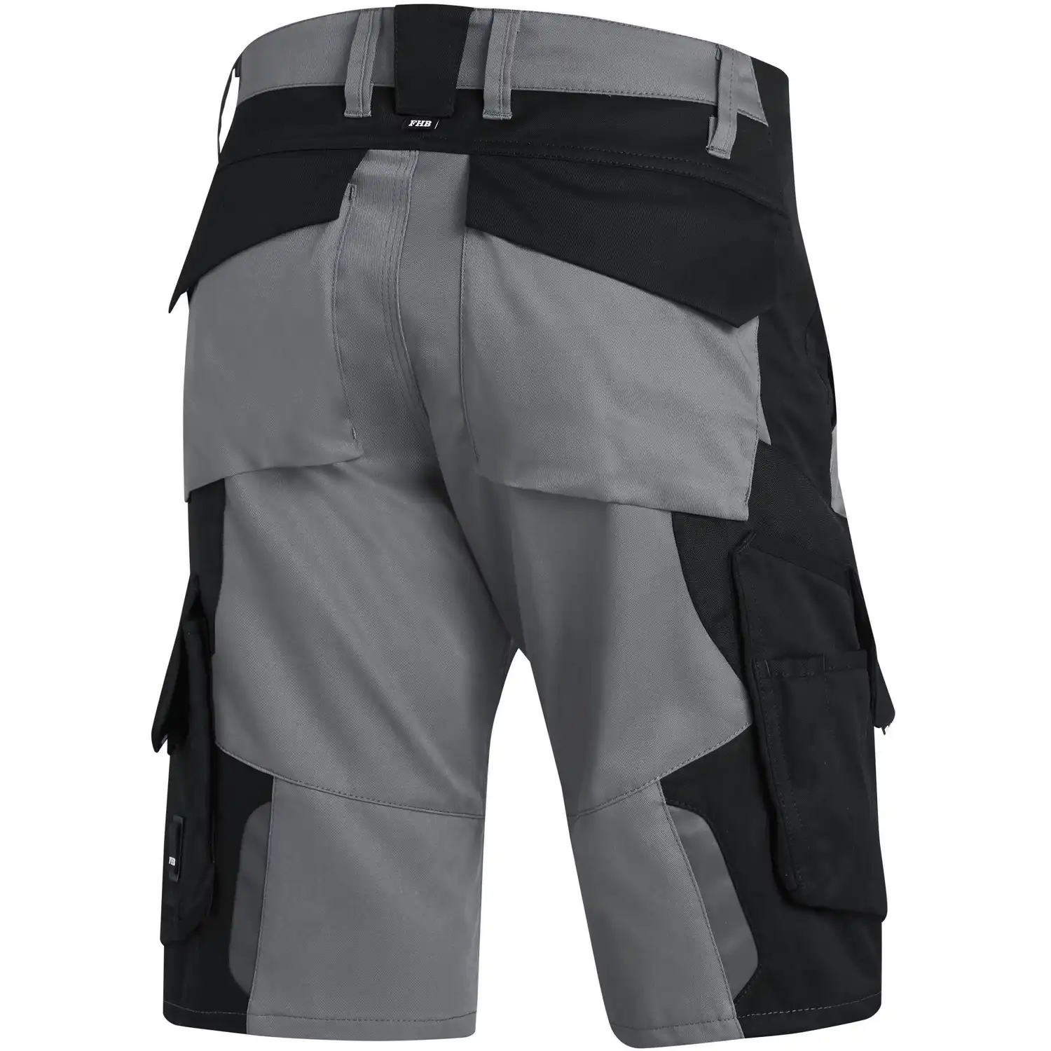 Arbeitsshorts "WULF" in grau/schwarz, 50 - Thumbnail 2