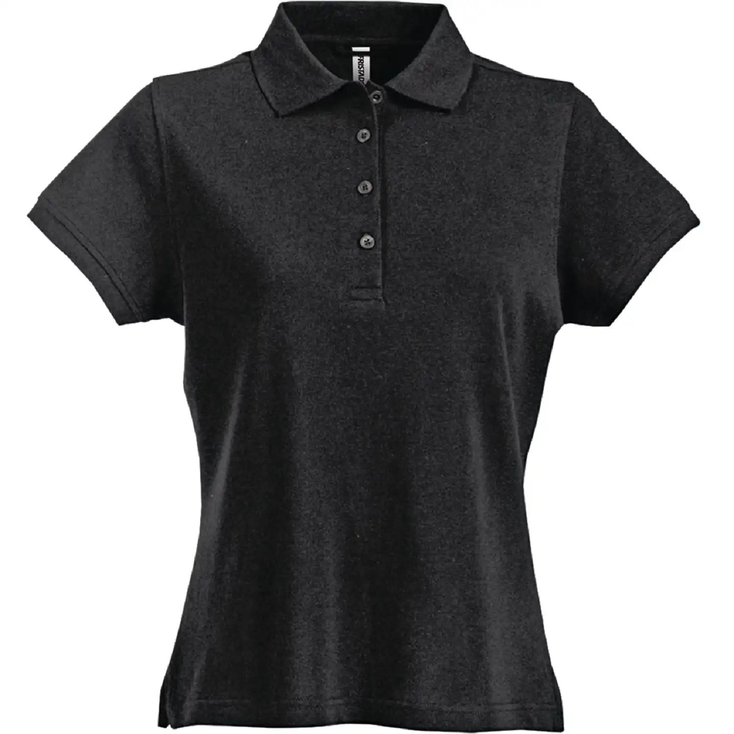 Damen Polo-Shirt "1723 PIQ" in schwarz, S - Bild 1
