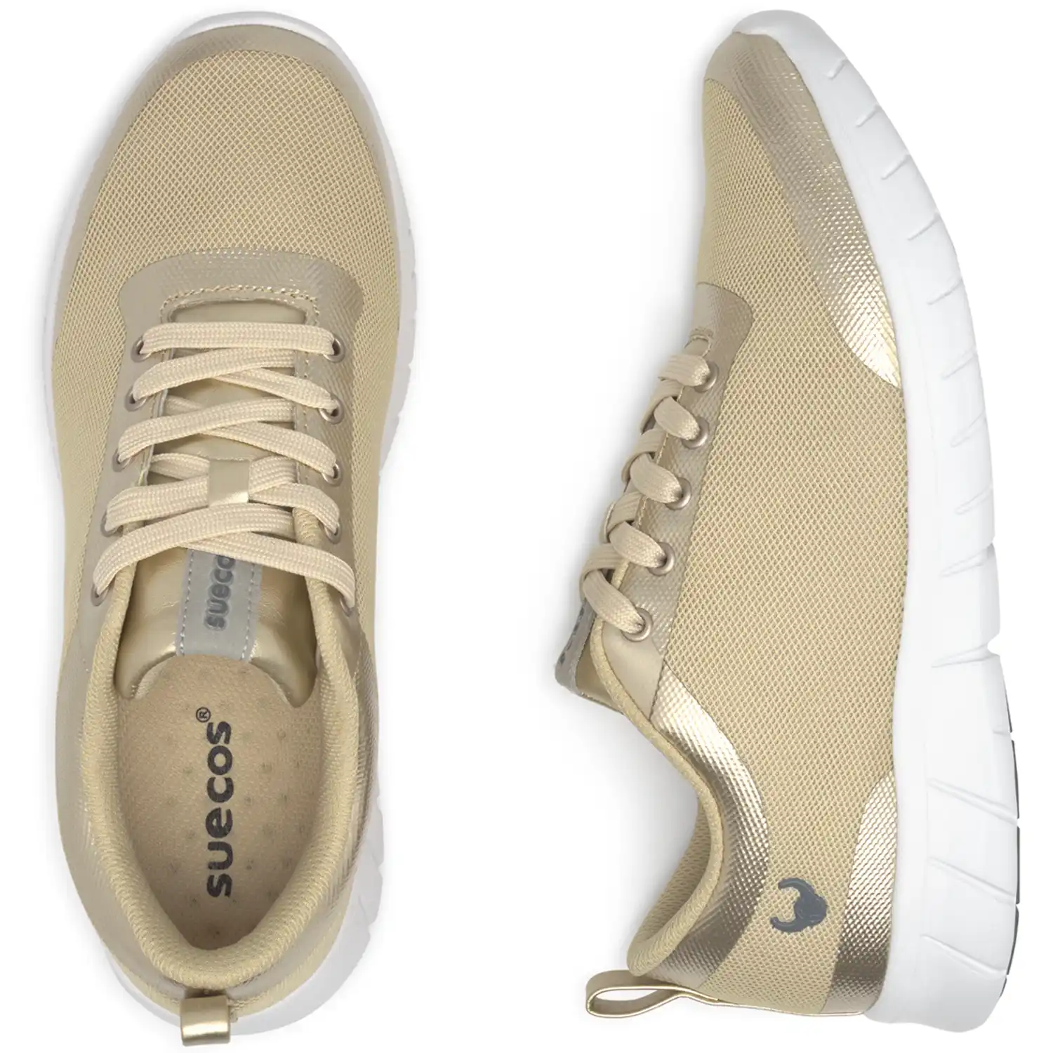 Damen Halbschuhe "ALMA" gold in 36 - Thumbnail 5