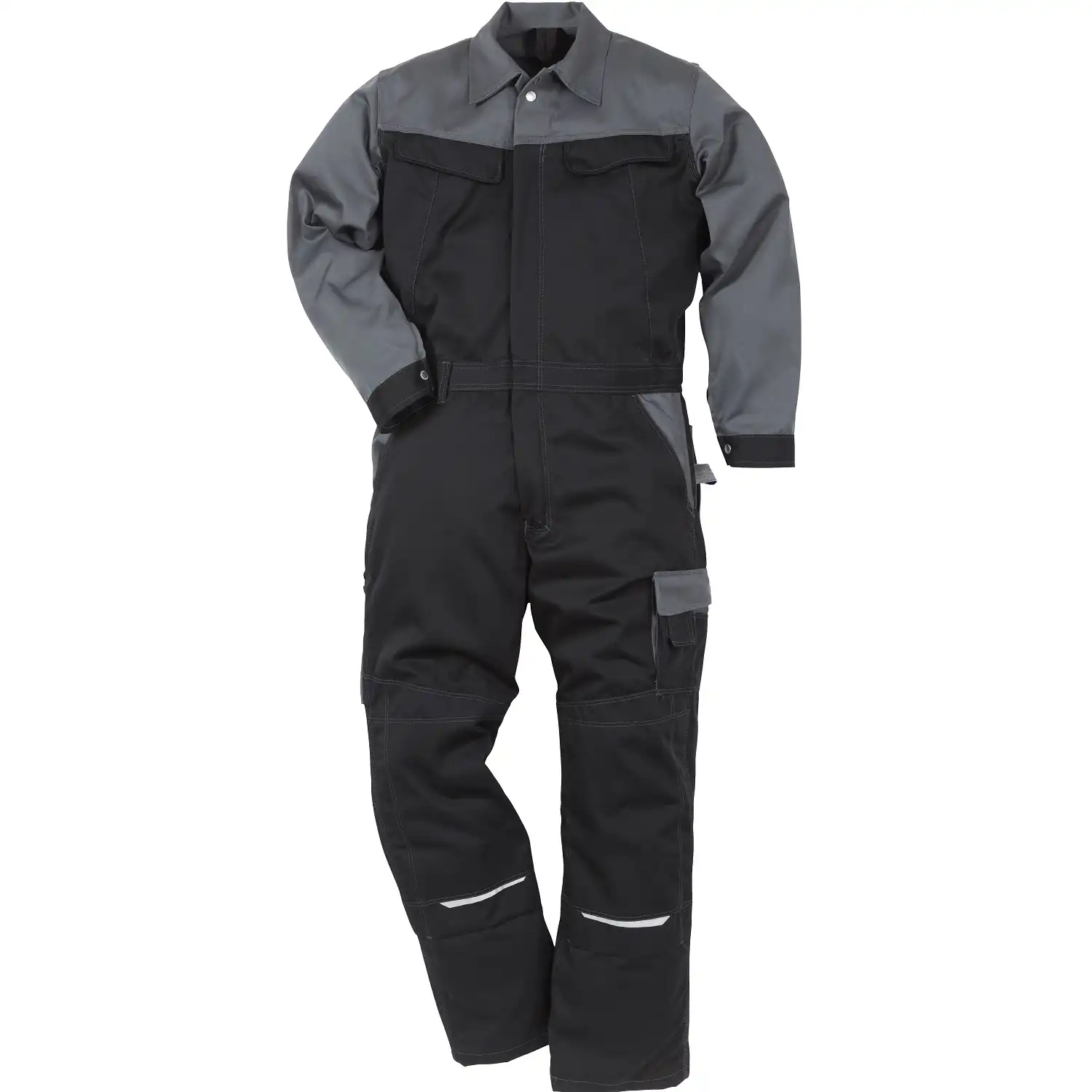 Overall "8612" Icon Two Luxe in schwarz/grau, XXL - Bild 1