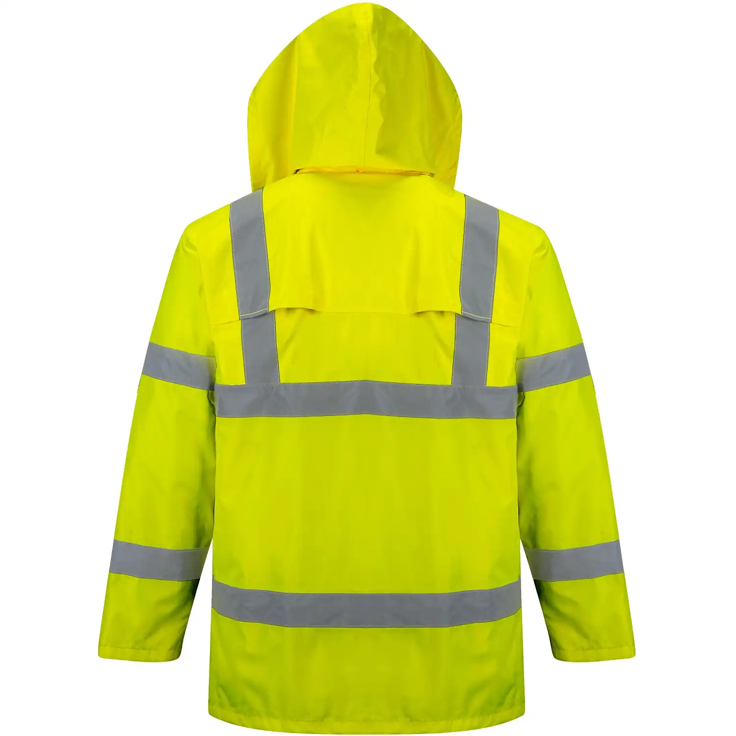 Warnschutz PVC-Regenjacke "H440" in gelb, L - Thumbnail 2