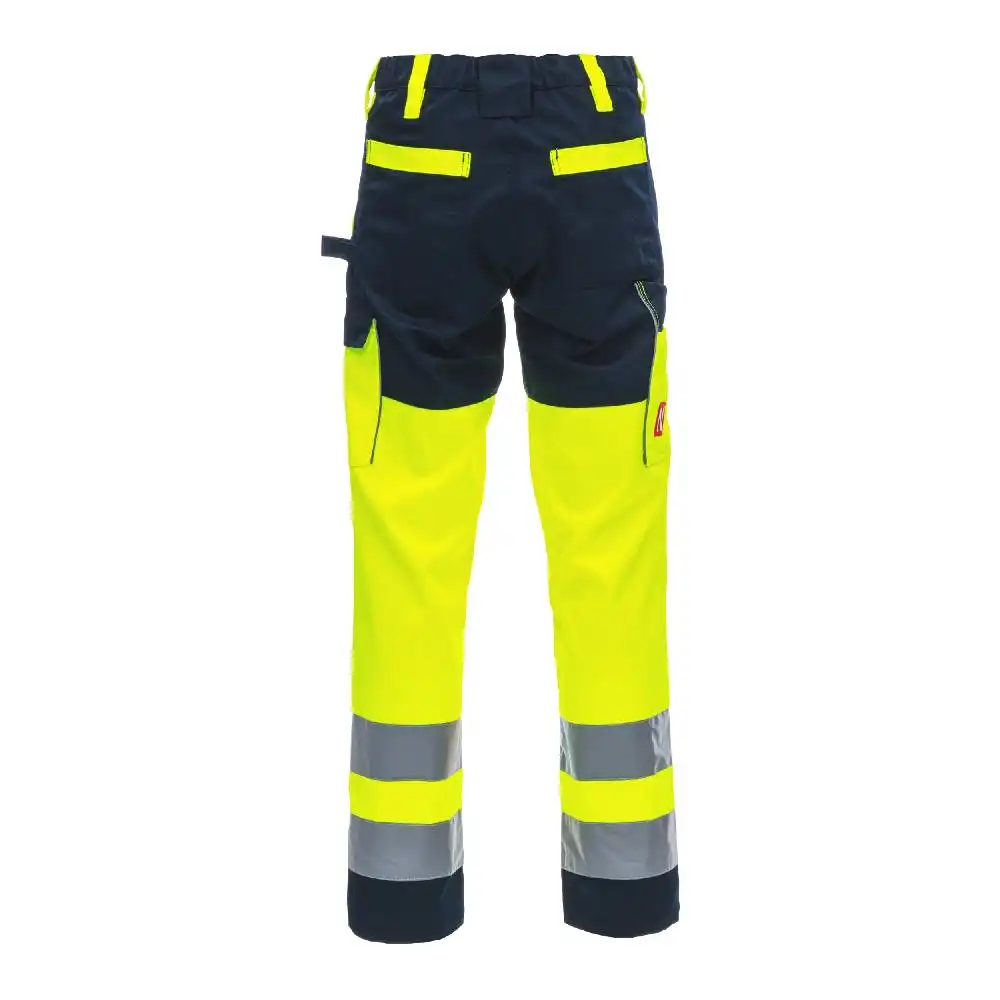 Warnschutz Bundhose "MOTION TEX VIZ" in gelb/blau, 110 - Thumbnail 2