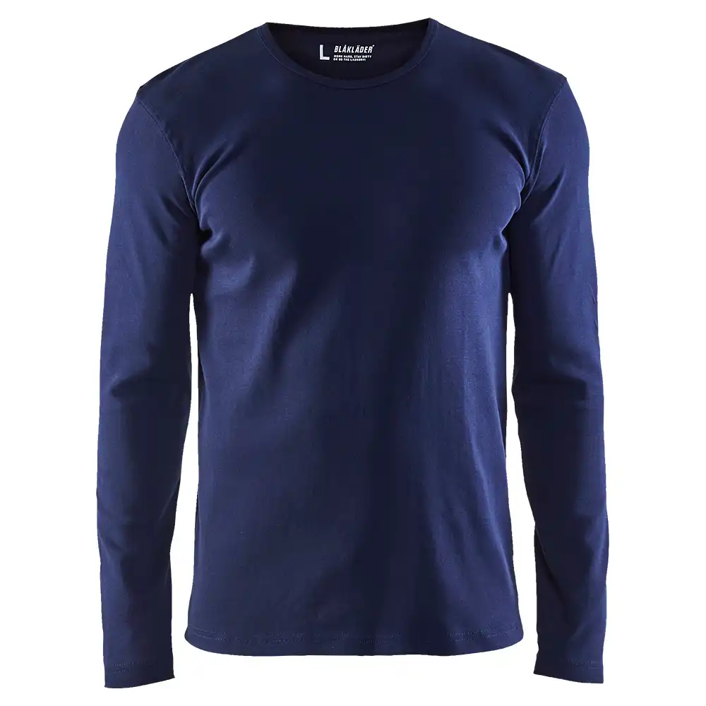 Langarm-Shirt "3314" in marine, 3XL - Thumbnail 1