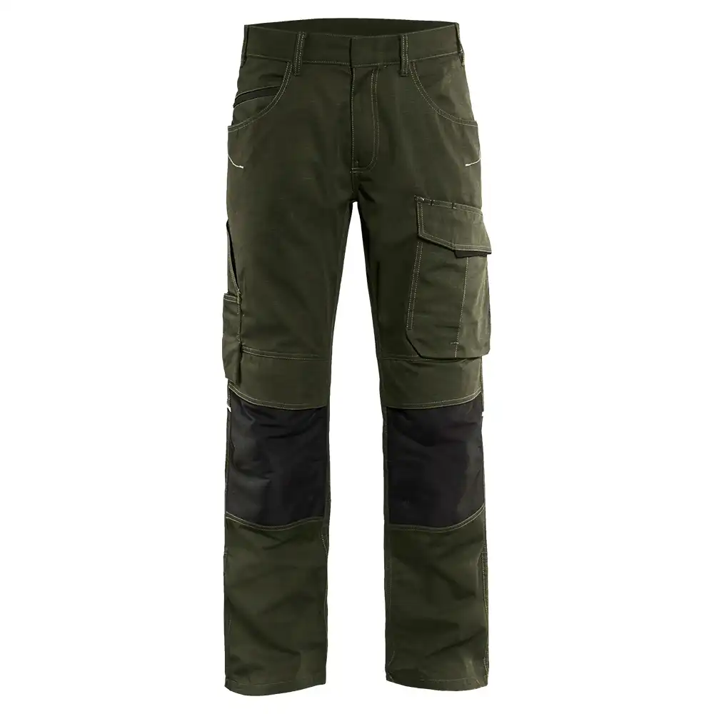 Stretch Servicehose "1495" in oliv/schwarz, C146 - Bild 1