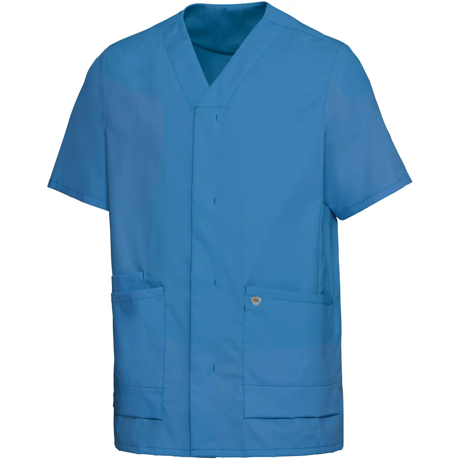 Stretch Kasack "1765-241" Med & Care in azurblau, XS - Thumbnail 1