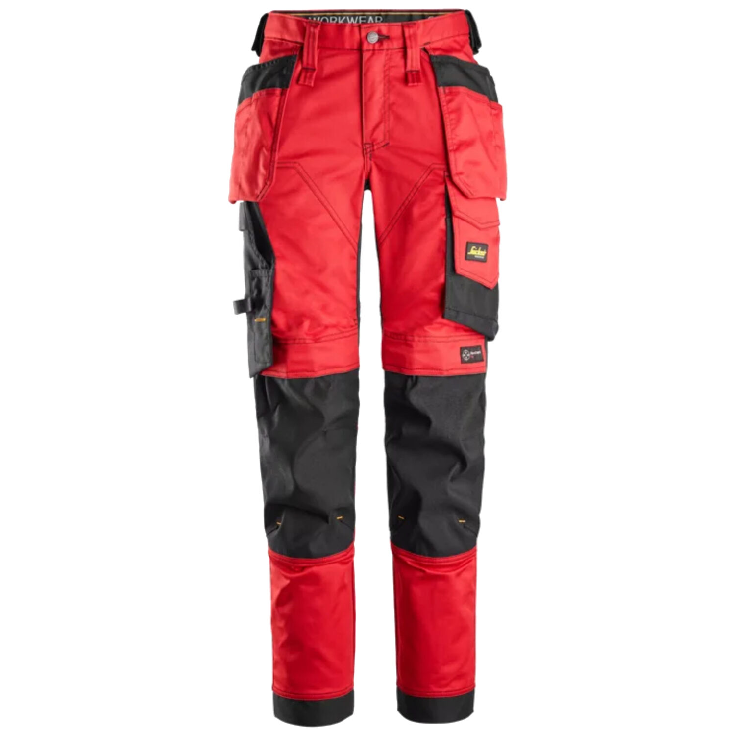 Damen Arbeitshose "6247" in rot/schwarz, 44 - Thumbnail 1
