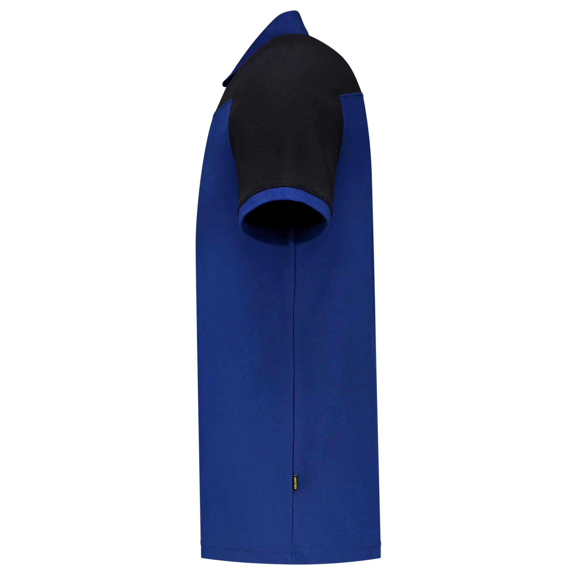 Polo-Shirt Bicolor "202006" Workwear in royal blue/navy, M - Thumbnail 3