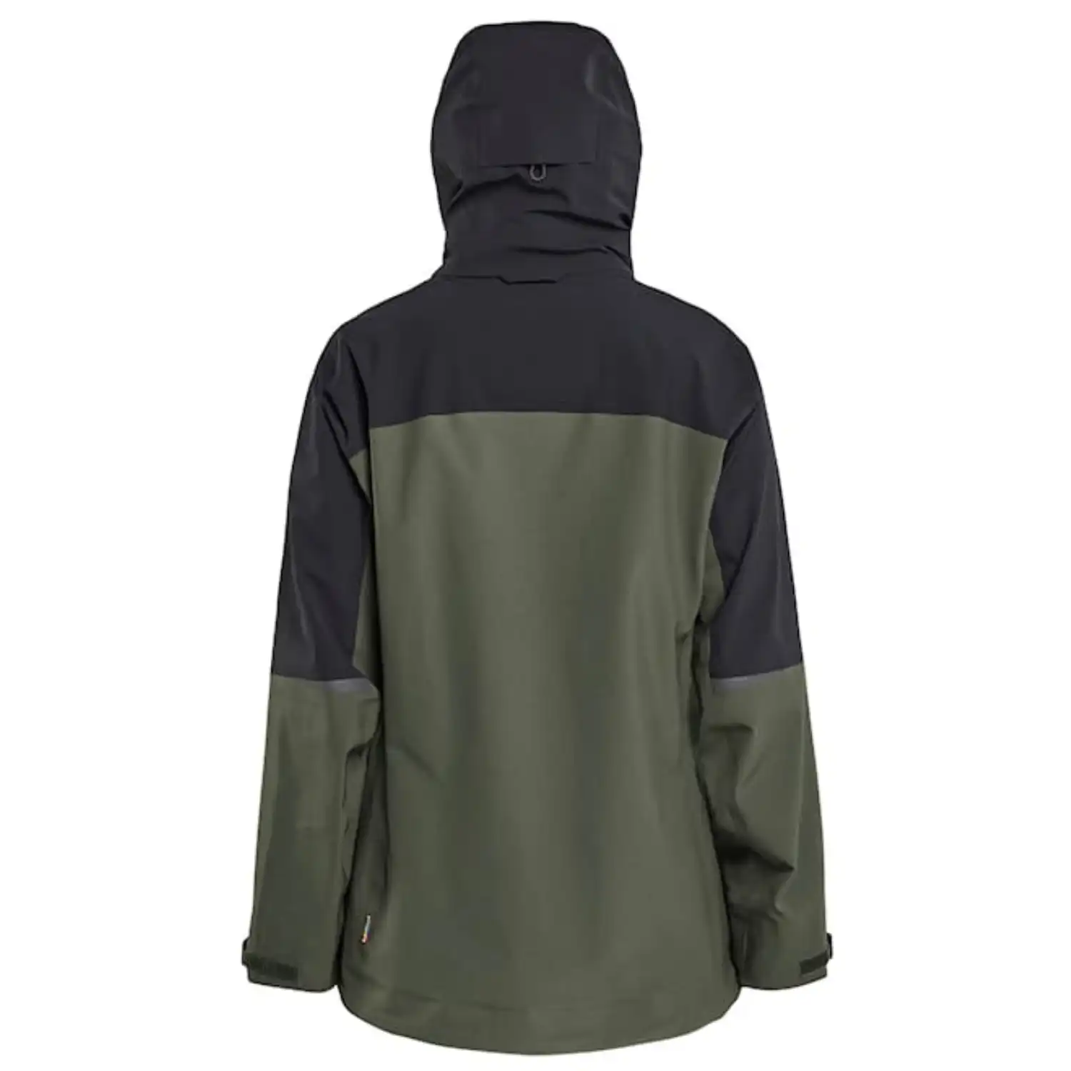 Damen Shelljacke "STRIKER" in XS, waldgrün/rost - Thumbnail 5