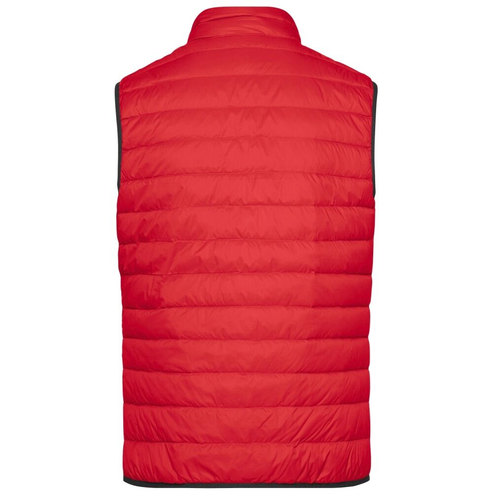 Daunenweste "JN1138" in red/silver, XL - Thumbnail 2