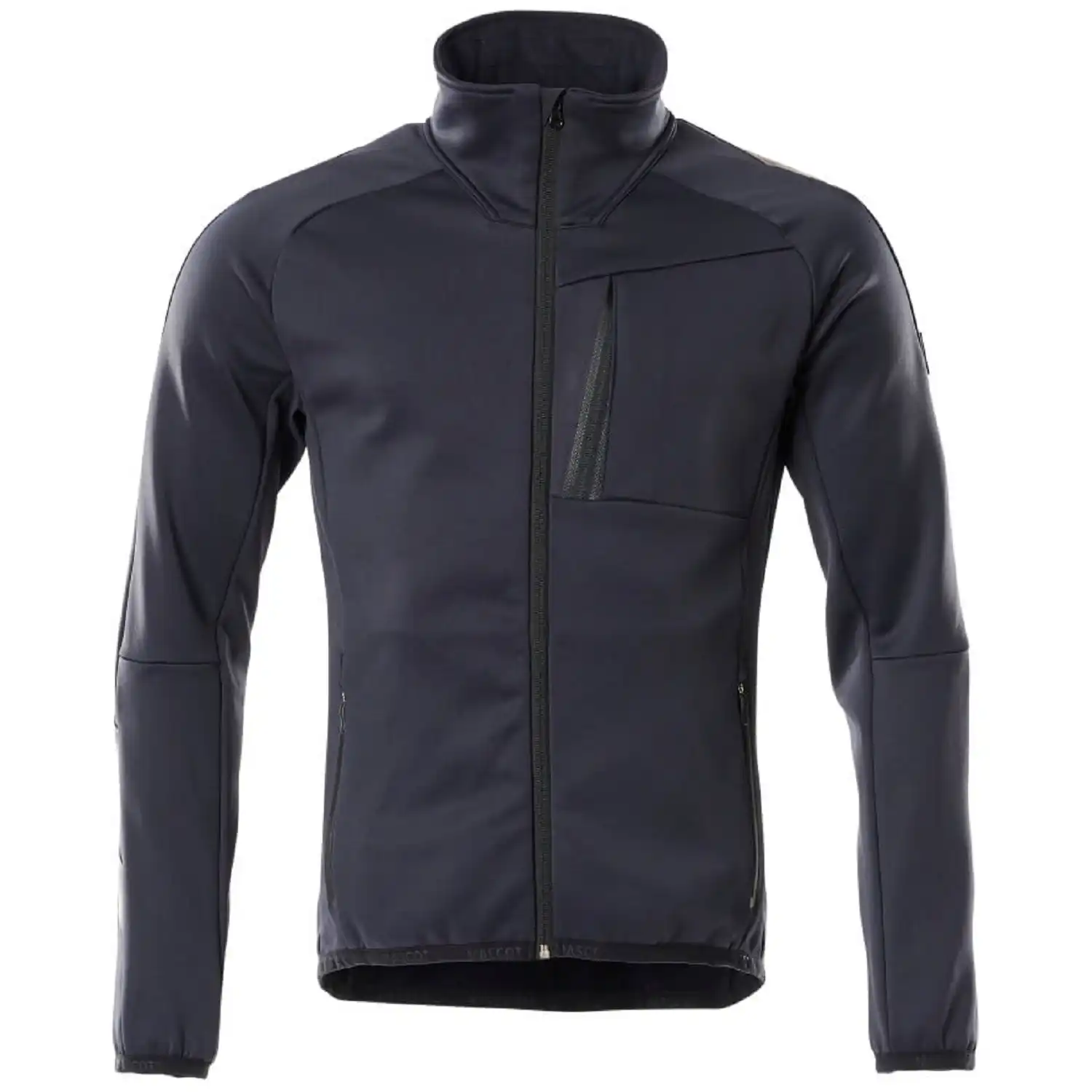 Fleecejacke "UNIQUE" in schwarzblau, XXL - Bild 1